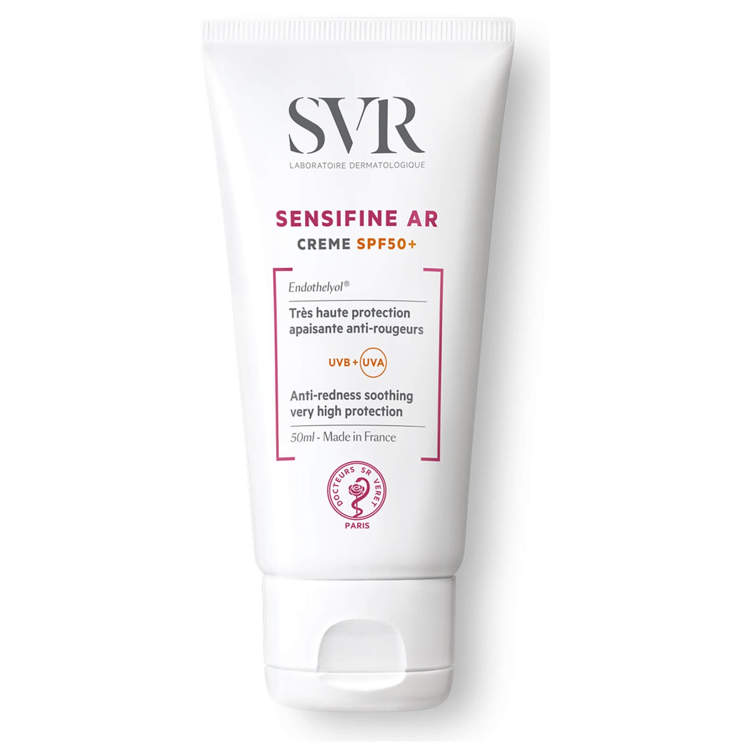 SVR Laboratoires SENSIFINE AR Crème Sun Protection SPF50 50+ 50 ml ...