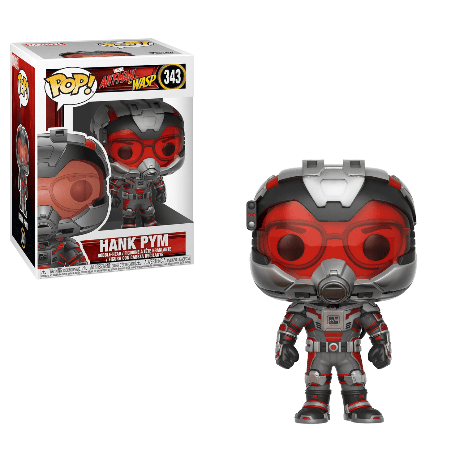 Marvel Ant-Man The Wasp Hank Pym Pop! Vinyl Figure Merchandise