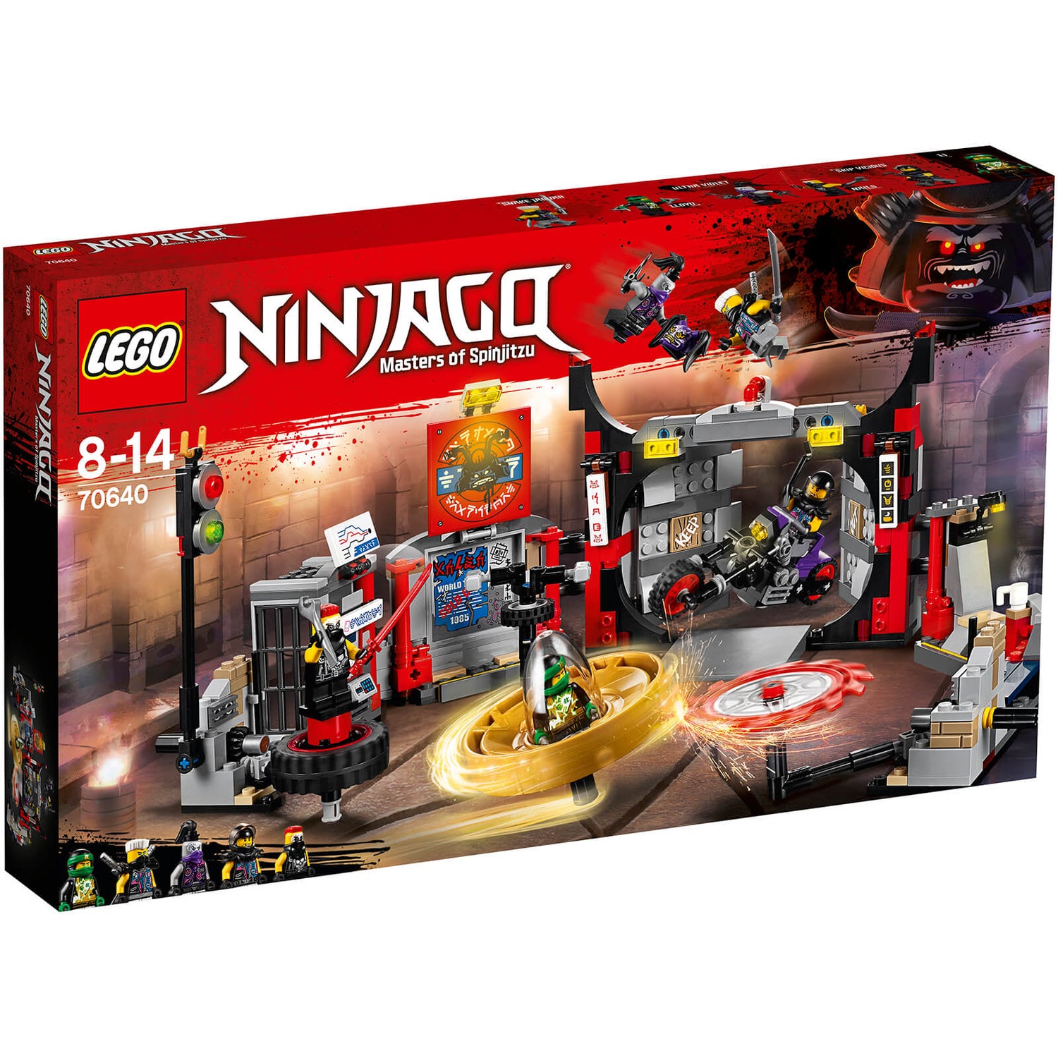 Til Ni laver mad Raffinere The LEGO Ninjago Movie: S.O.G. Headquarters (70640) Toys - Zavvi US