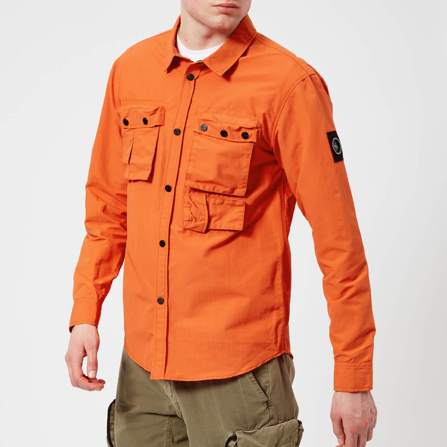 Marshall artist orange overshirt on sale