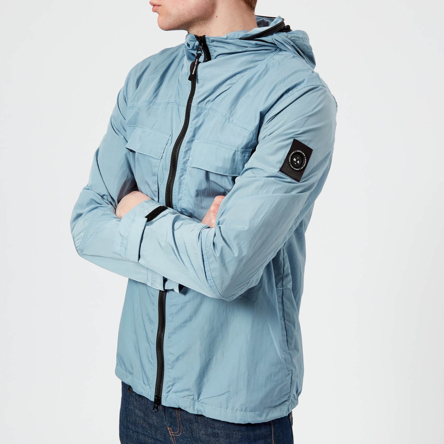 Marshall artist online liquid nylon overshirt