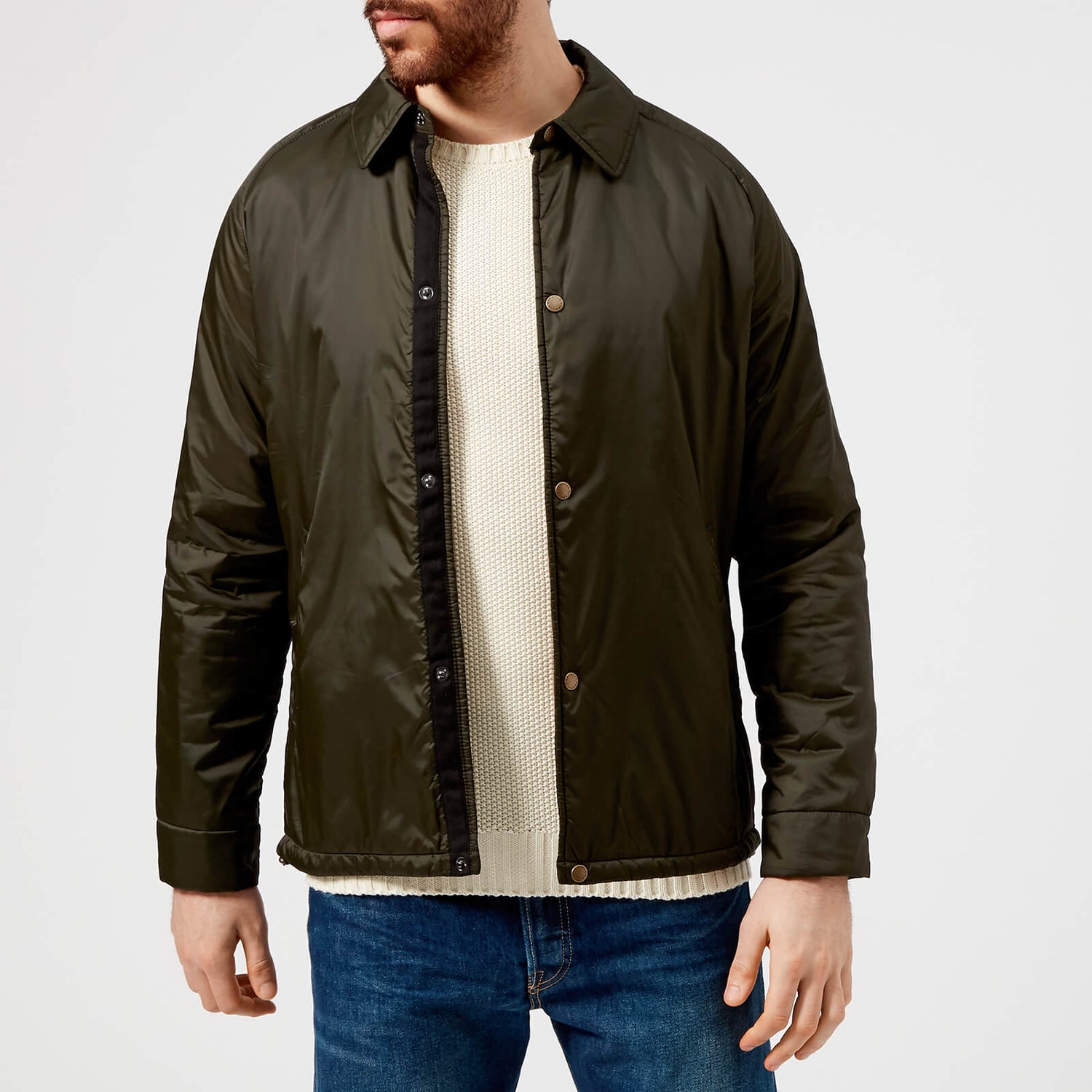 Barbour Heritage Men s Eel Quilt Jacket Sage TheHut