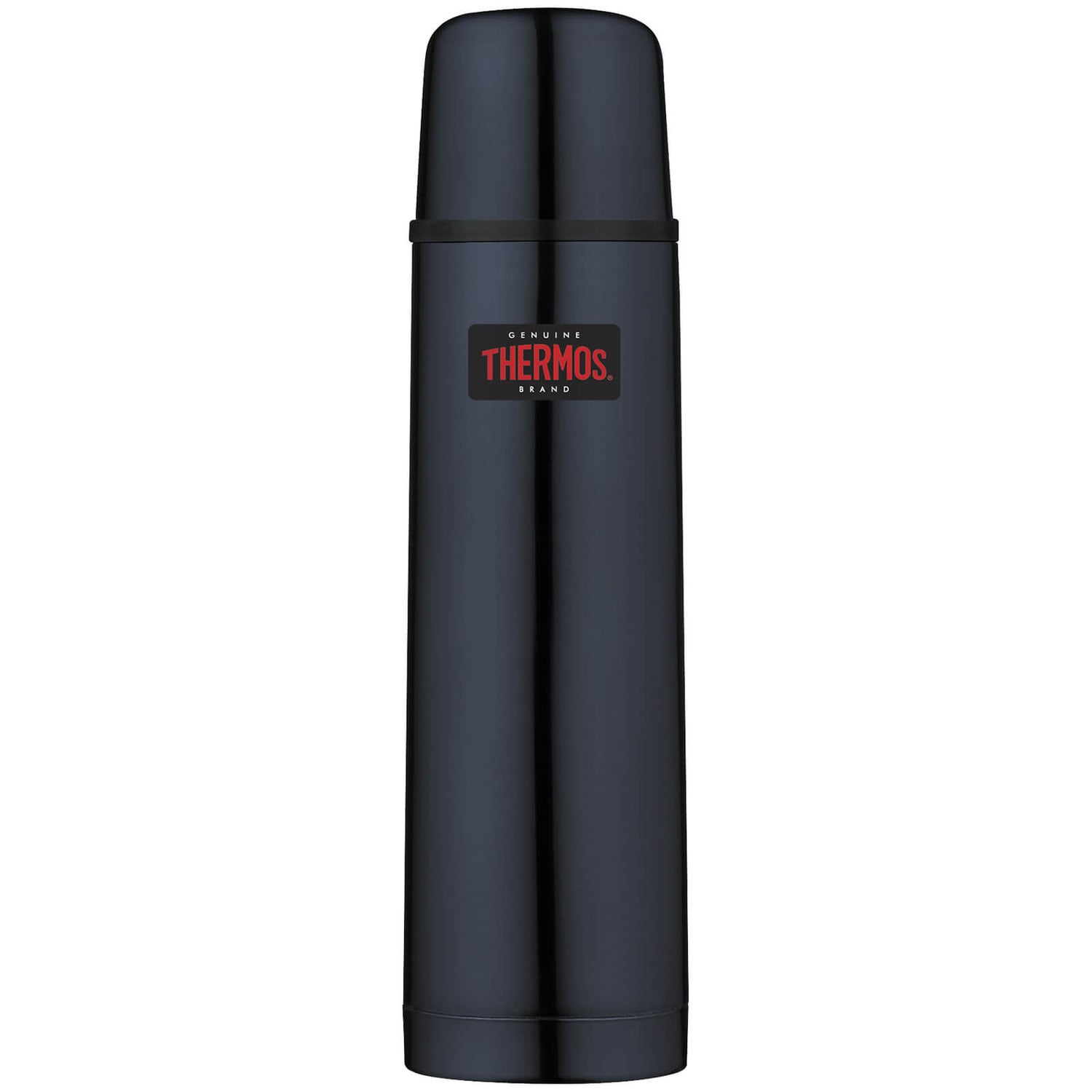 Thermos Light and Compact Stainless Steel Flask - Midnight Blue 500ml