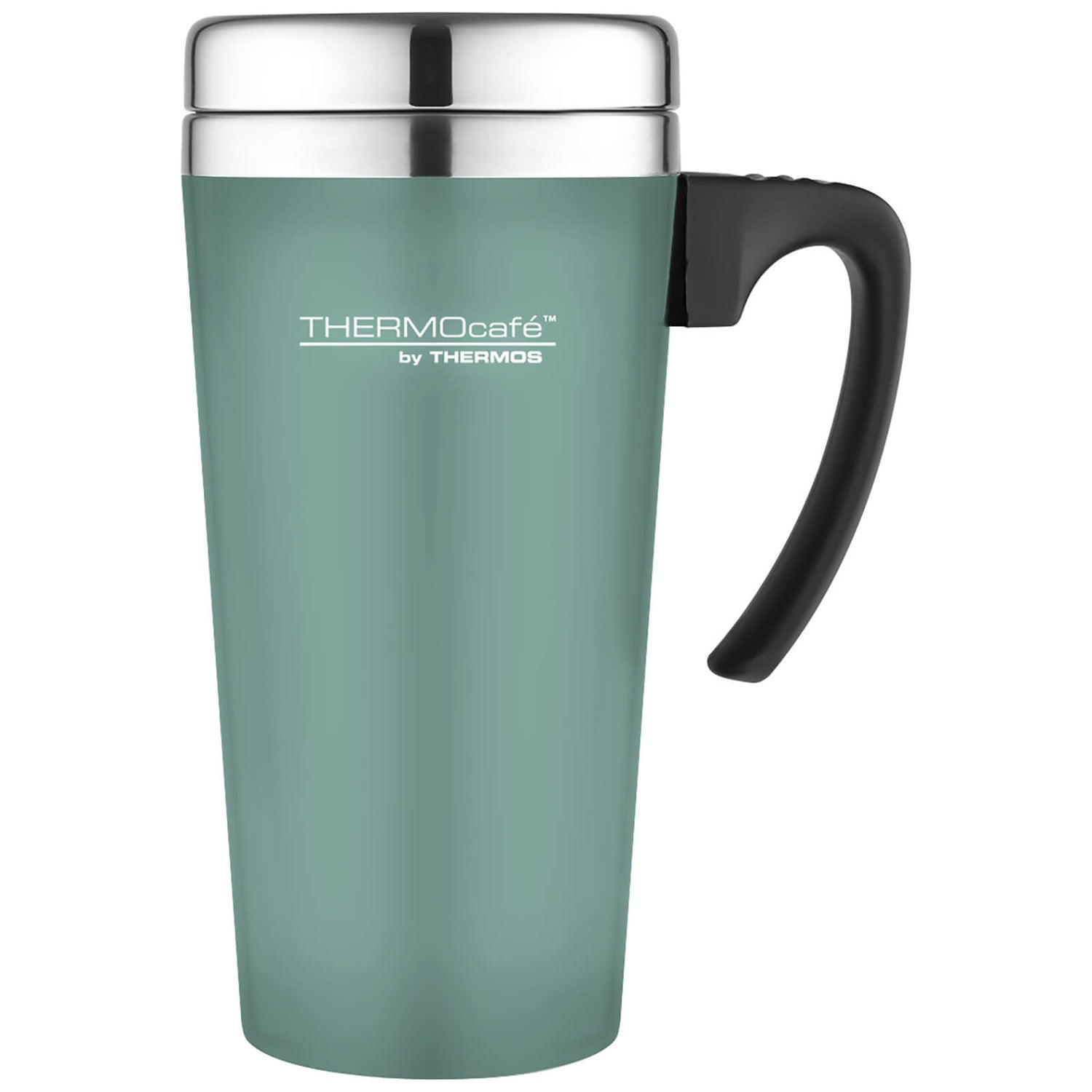 Thermos ThermoCafe Soft Touch Travel Mug - Duck Egg - 420ml