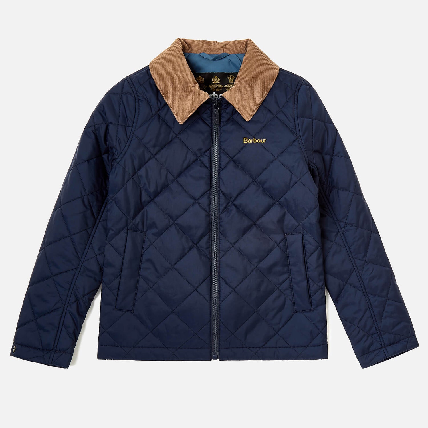Barbour Boys Helm Jacket Navy
