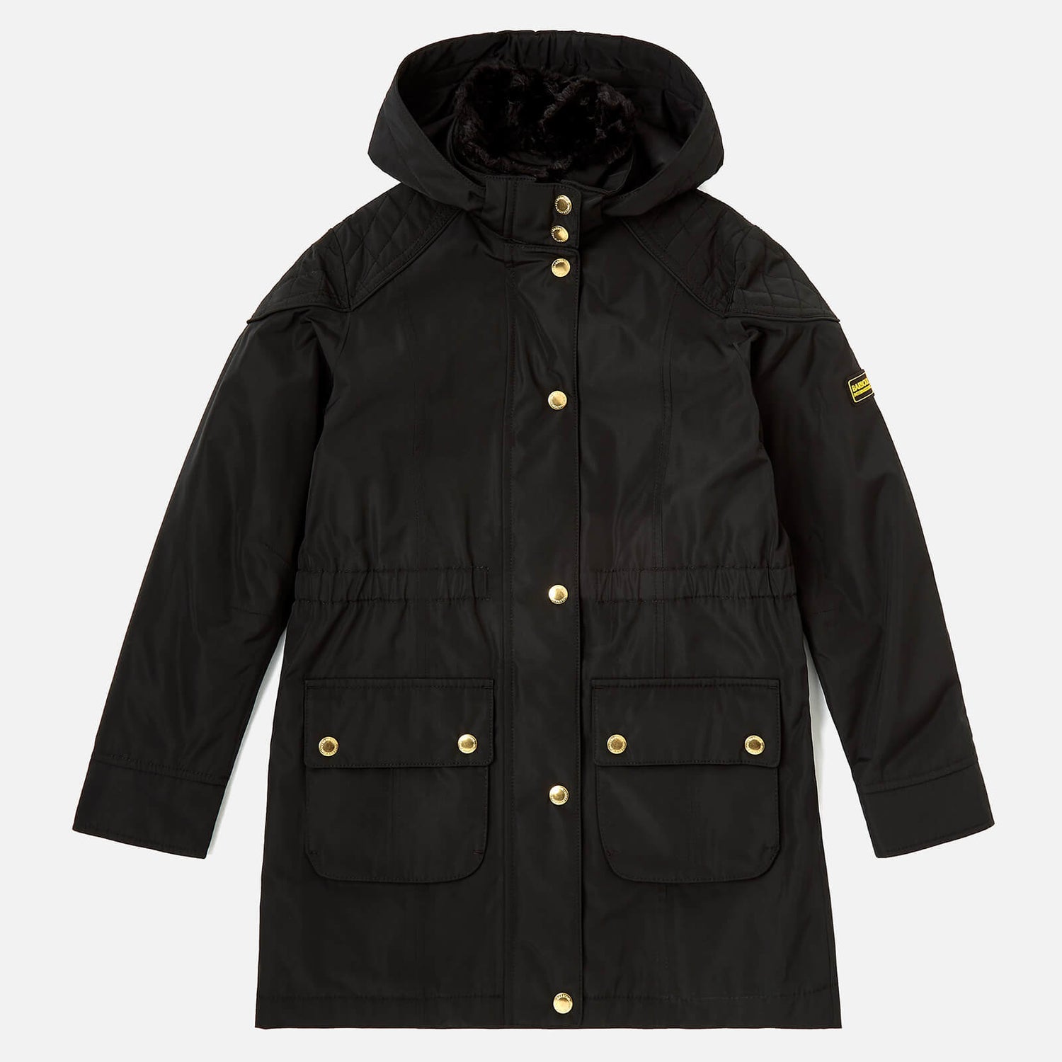Barbour Girls International Garrison Jacket Black TheHut