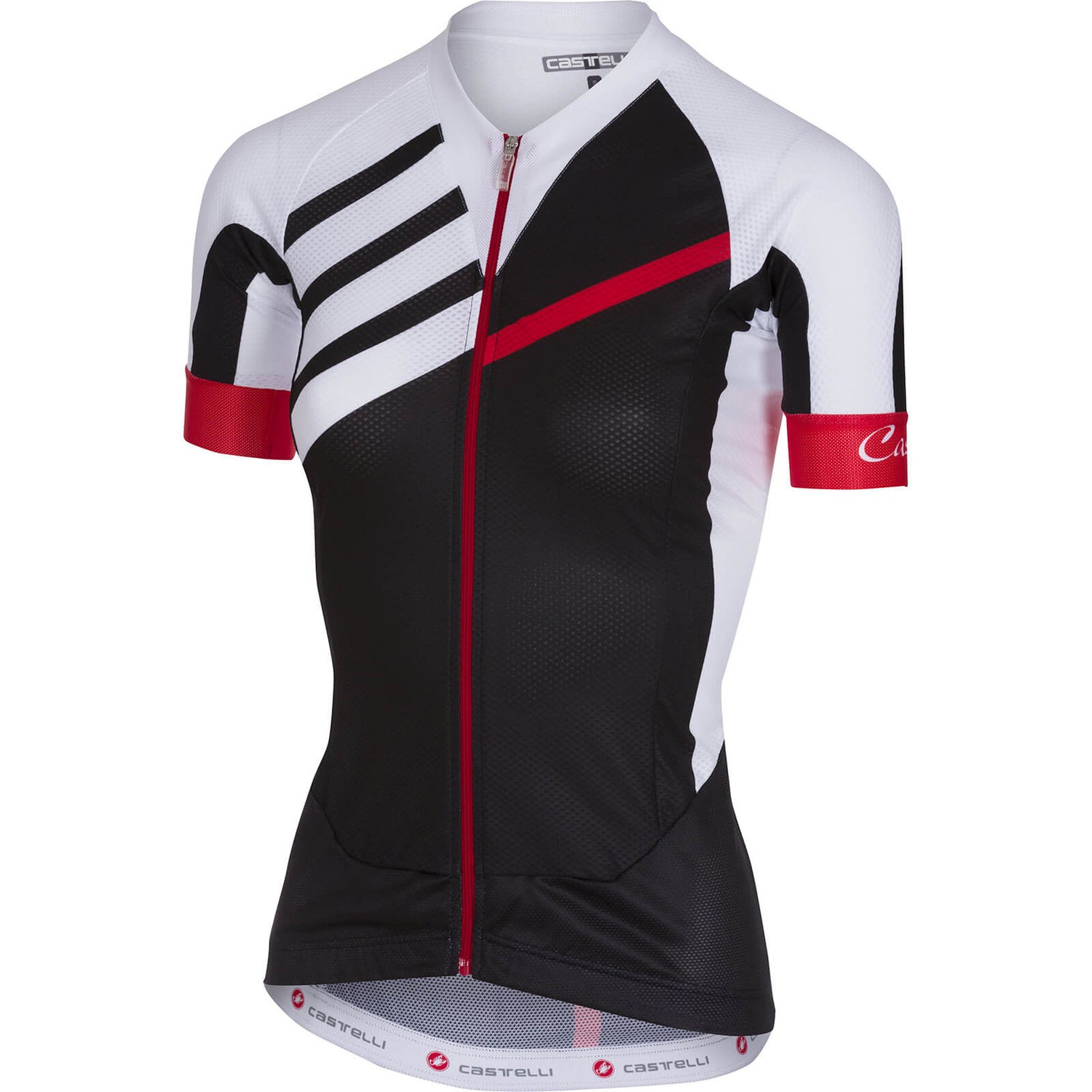 Castelli Women s Aero Race Jersey Black White ProBikeKit UAE
