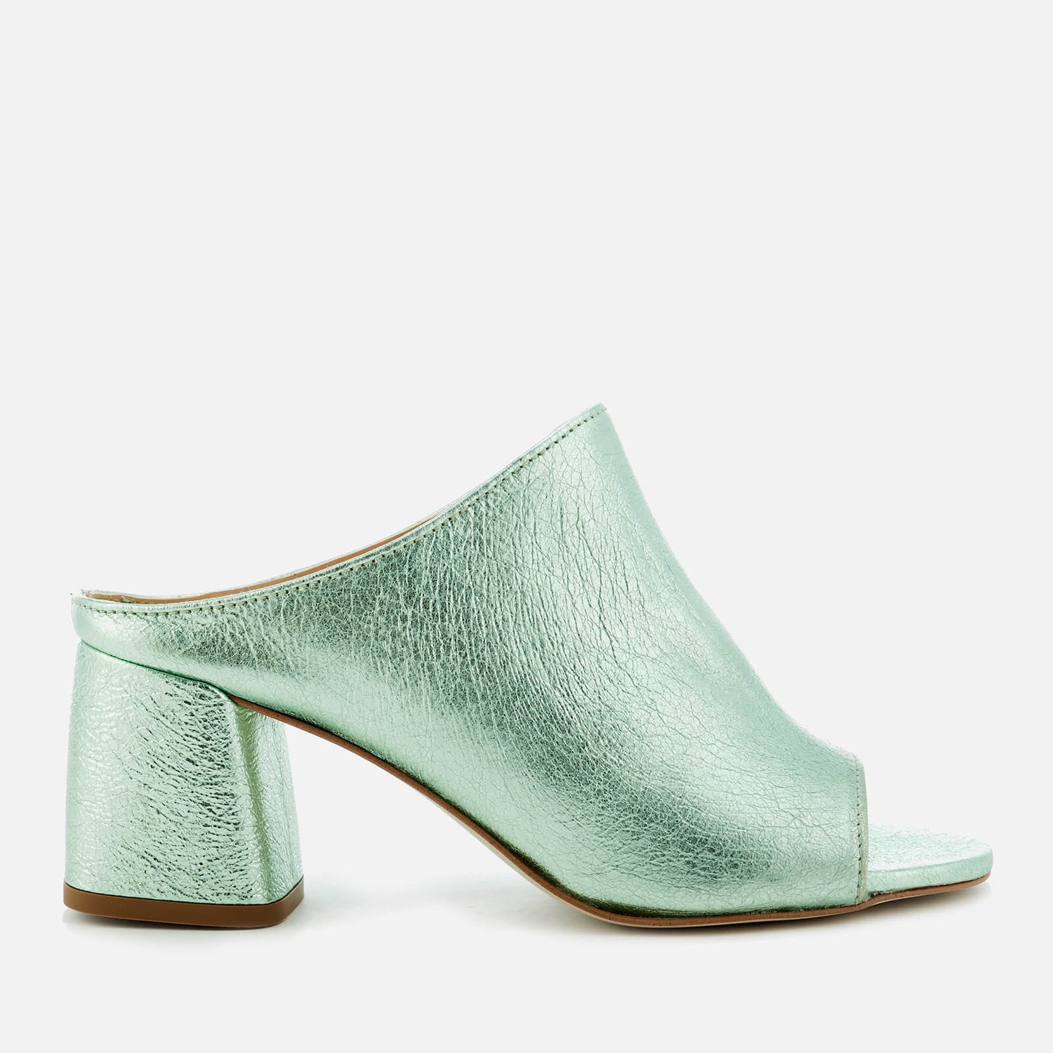 Rebecca Minkoff Women S Selene Heeled Mule Sandals Rock Green Thehut Com