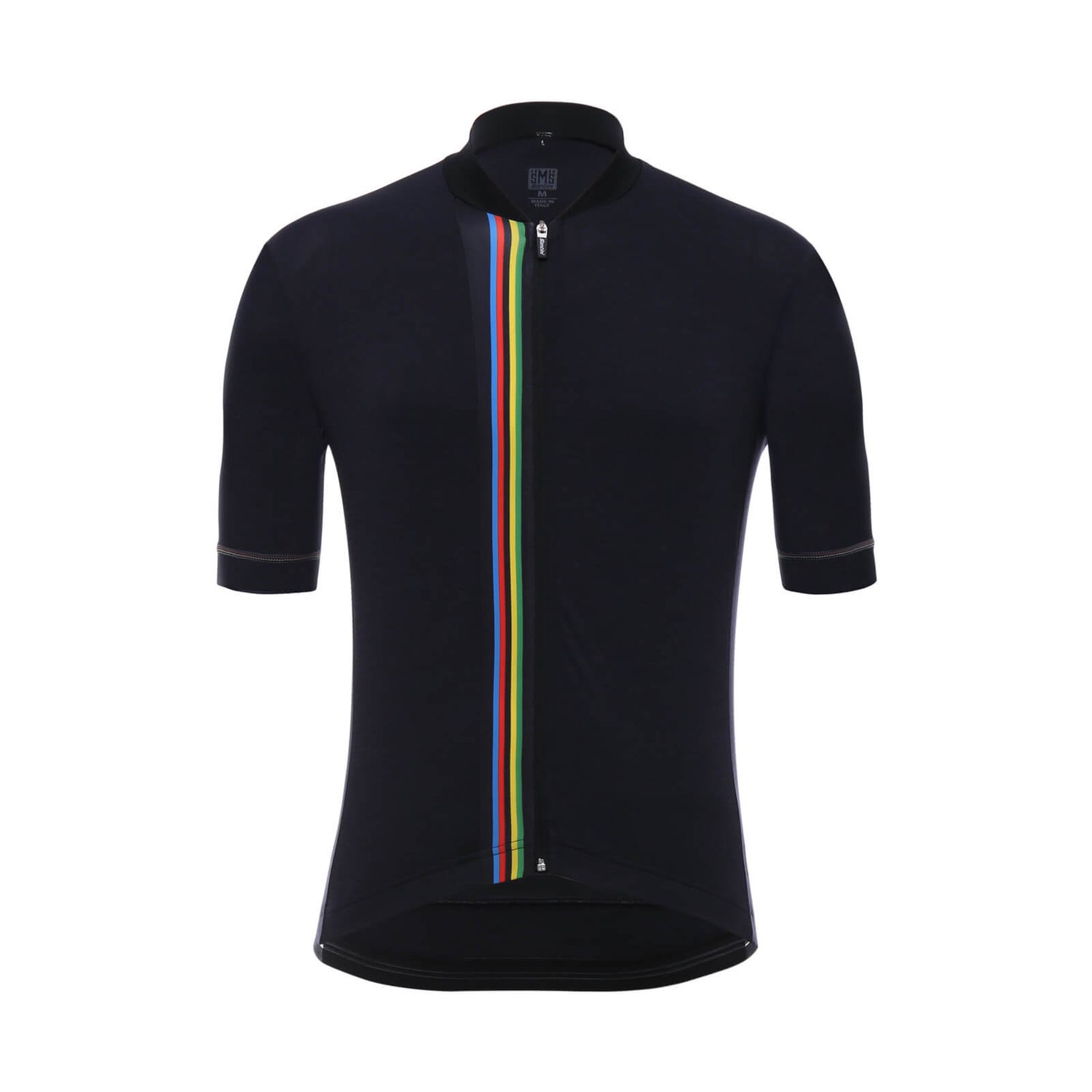 Santini UCI Rainbow Jersey Black ProBikeKit HK