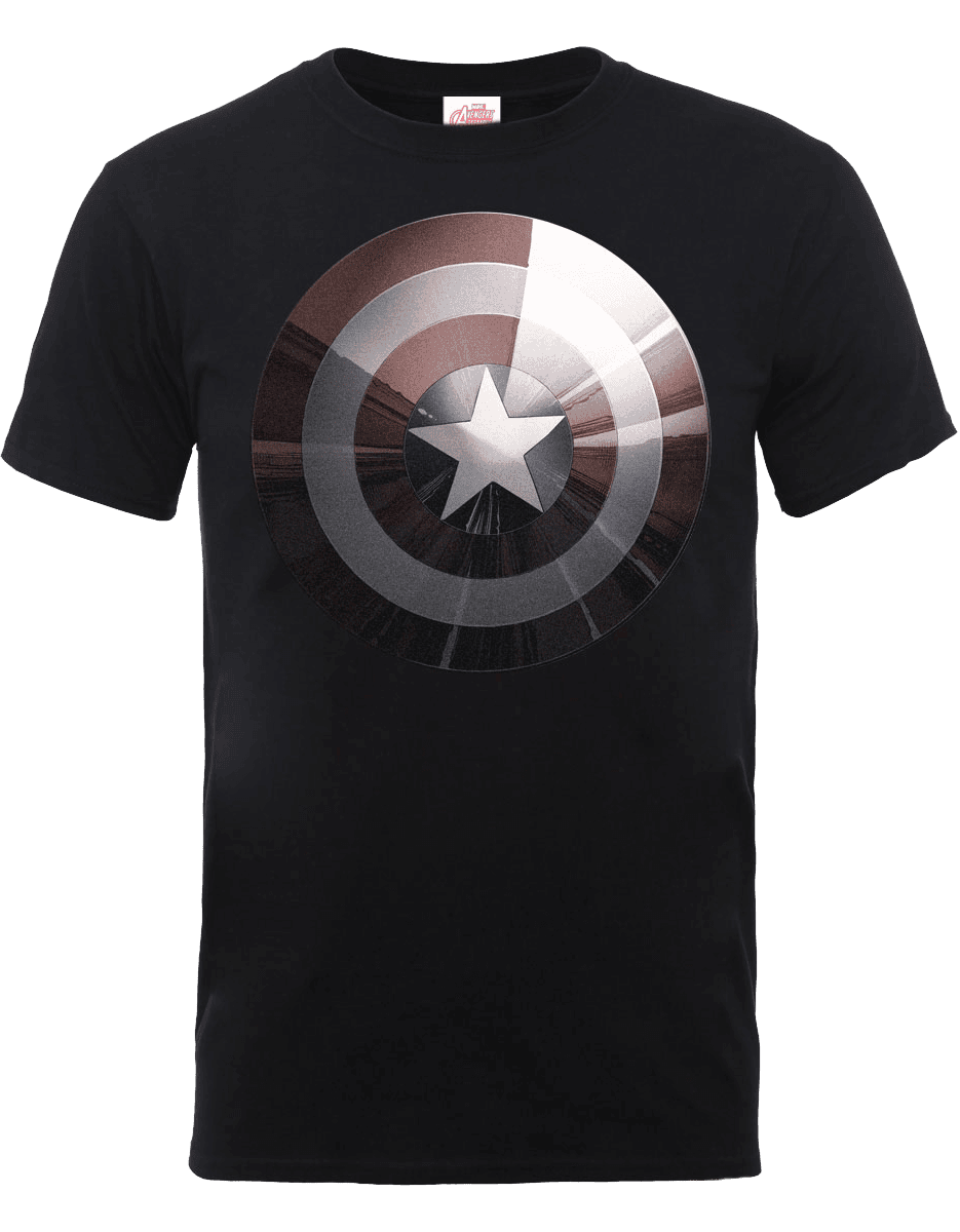 Captain america shield t shirt clearance