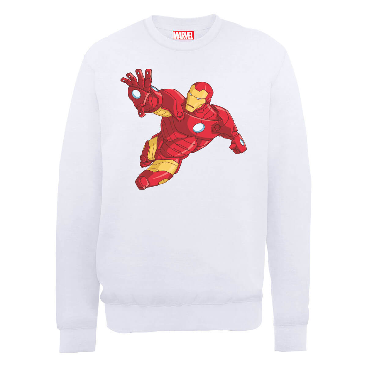 Sudadera Marvel Los Vengadores Iron Man - Hombre Blanco Clothing | Zavvi España