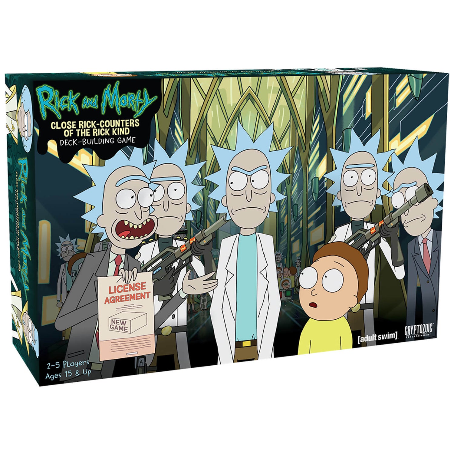 Close Rick Counters of the Rick Kind Deck Building: Rick and Morty