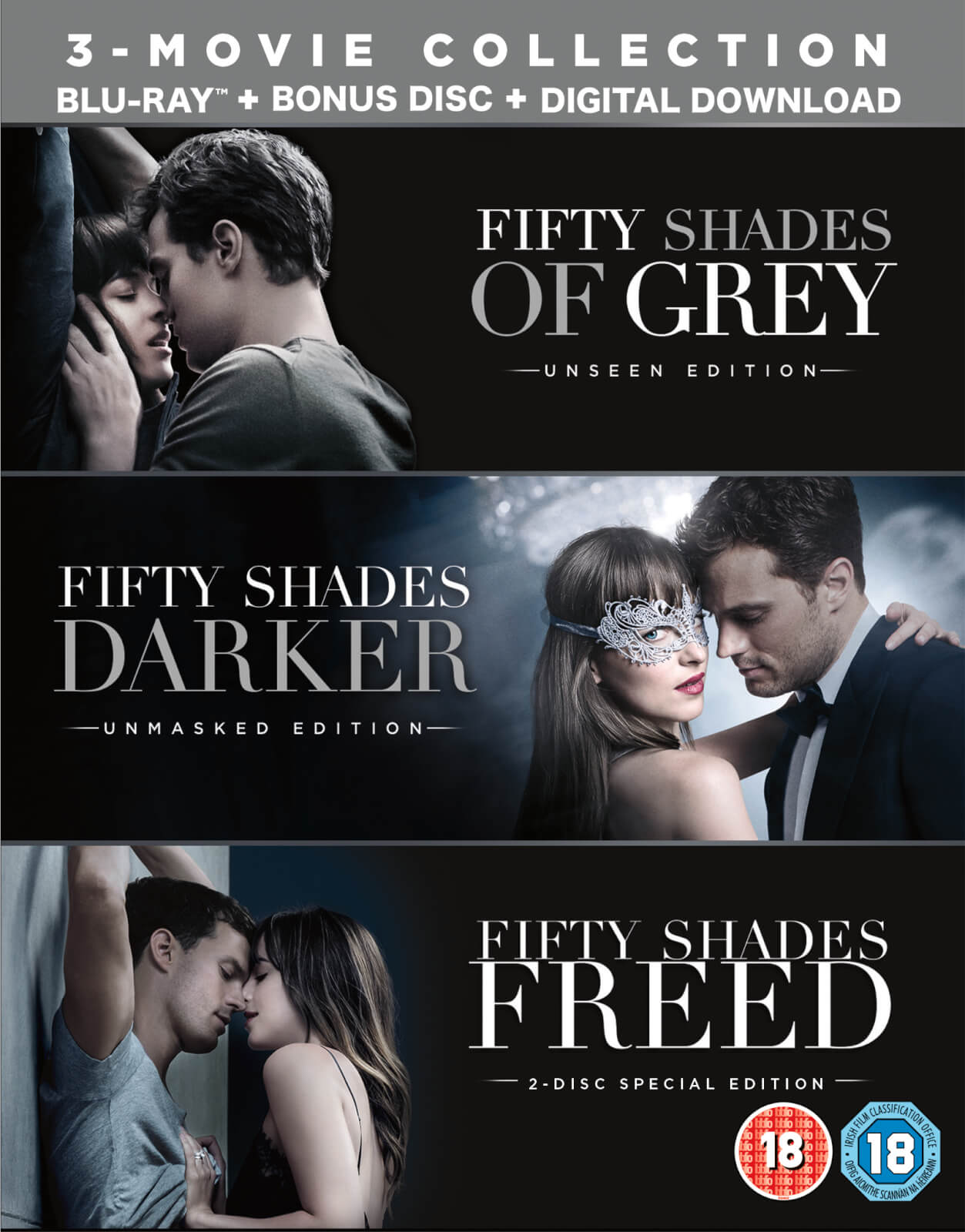 Fifty Shades: 3-Movie Collection [Blu-ray]