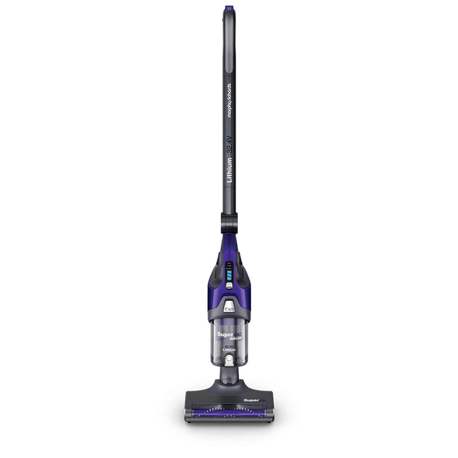 Morphy Richards Supervac Deluxe 32.4V Cordless Lithium 3 in 1 Vac Purple IWOOT UK