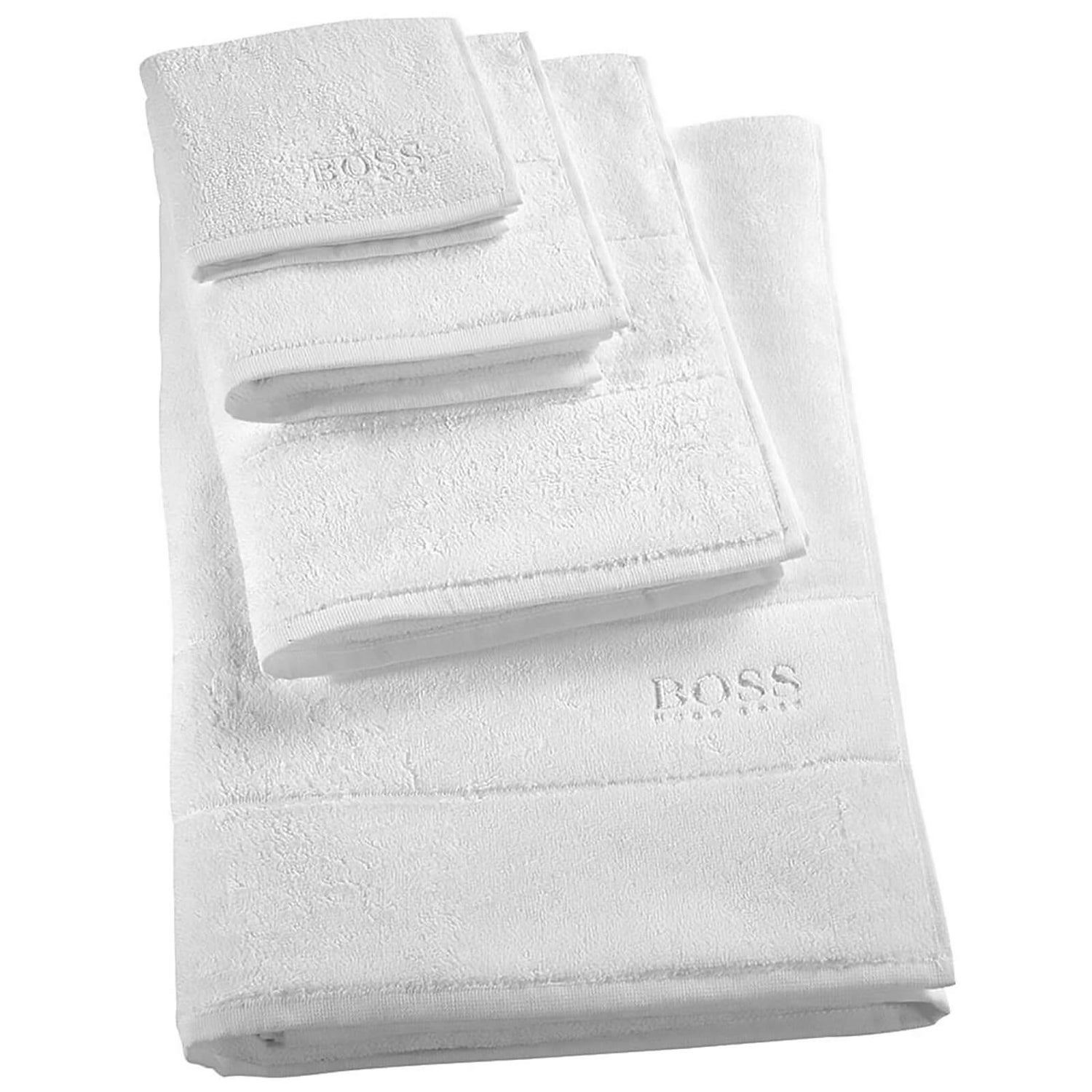 Hugo BOSS Plain Towels - Ice