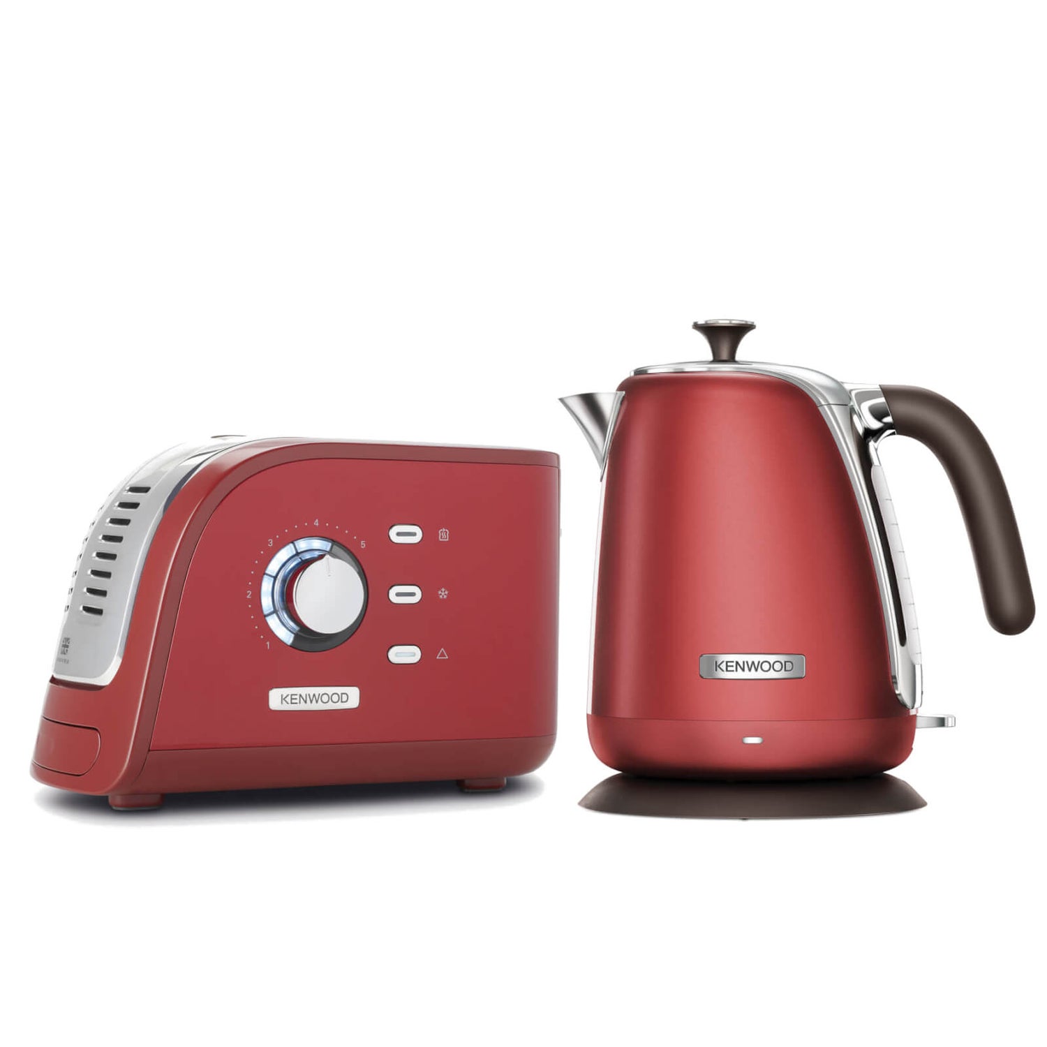 Kenwood Turbo Collection Kettle and Toaster Bundle Red IWOOT UK