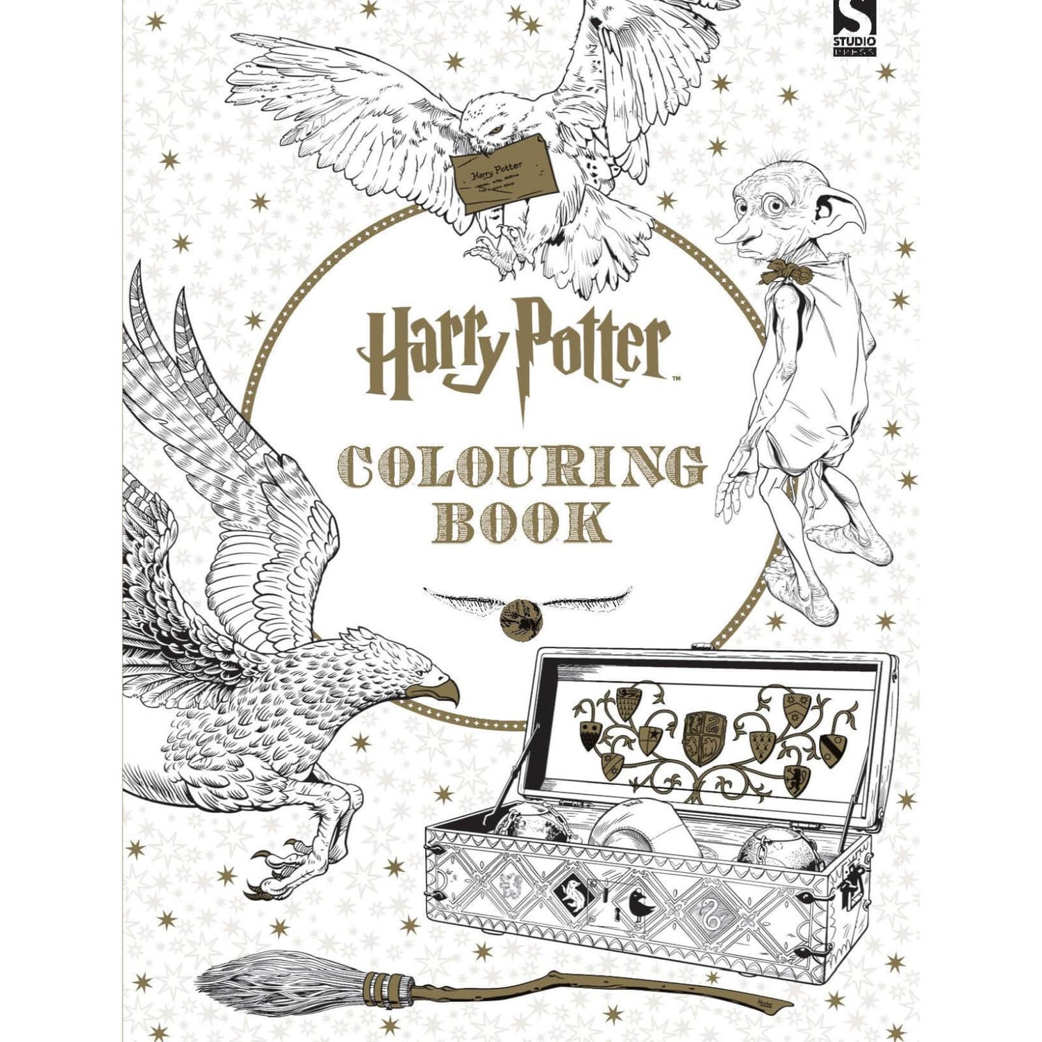 Libro para colorear Harry Potter Books | Zavvi España