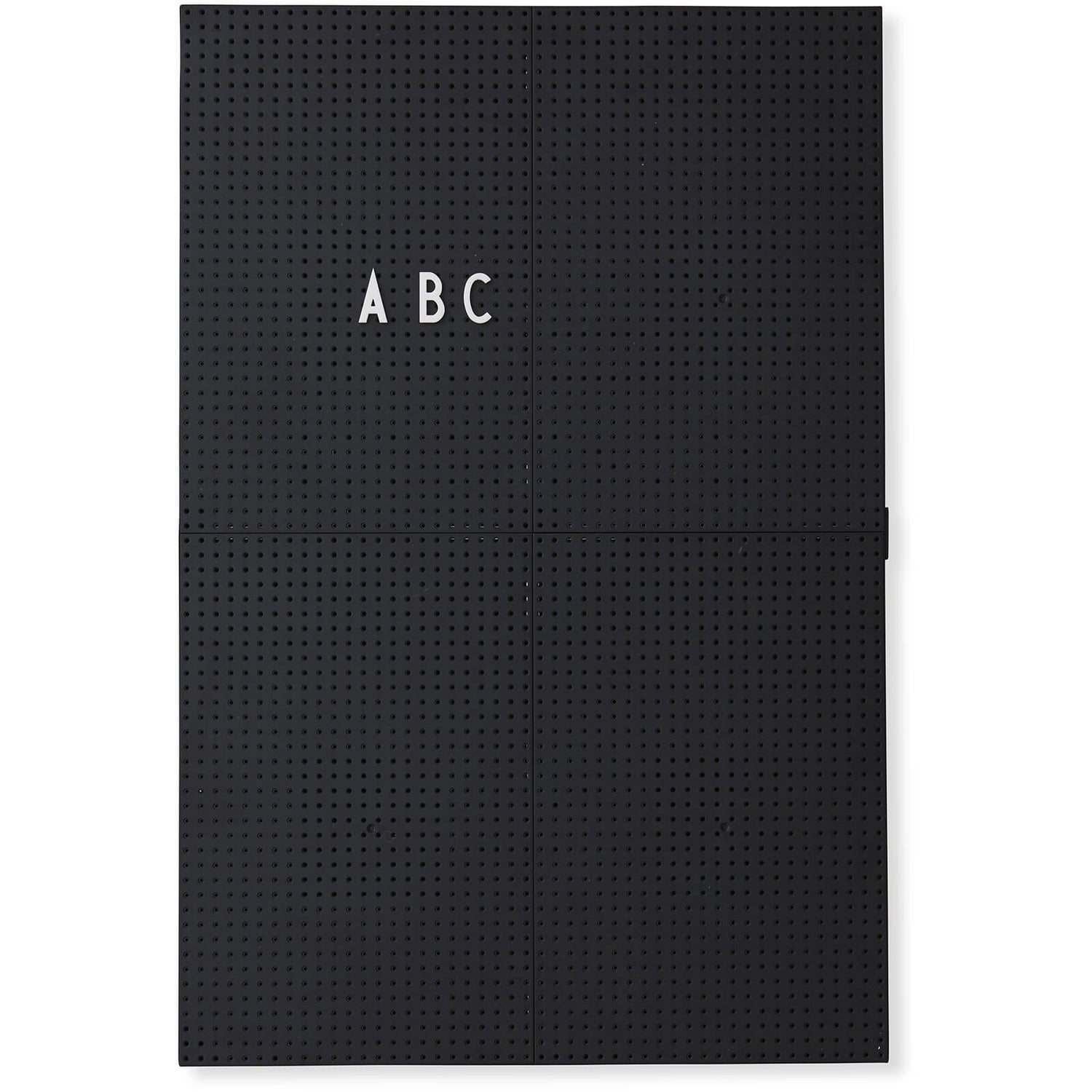 Design Letters A3 Message Board - Black