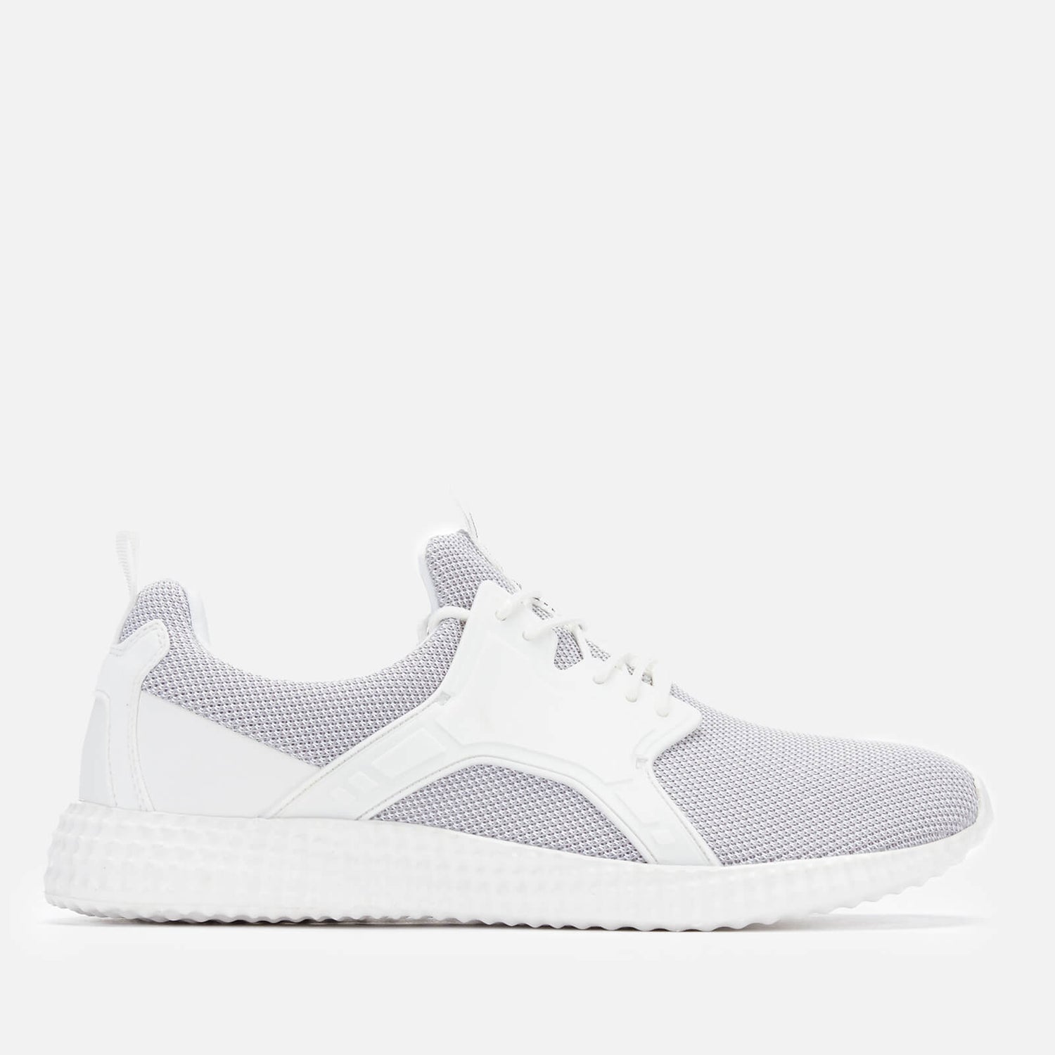 White crosshatch trainers on sale
