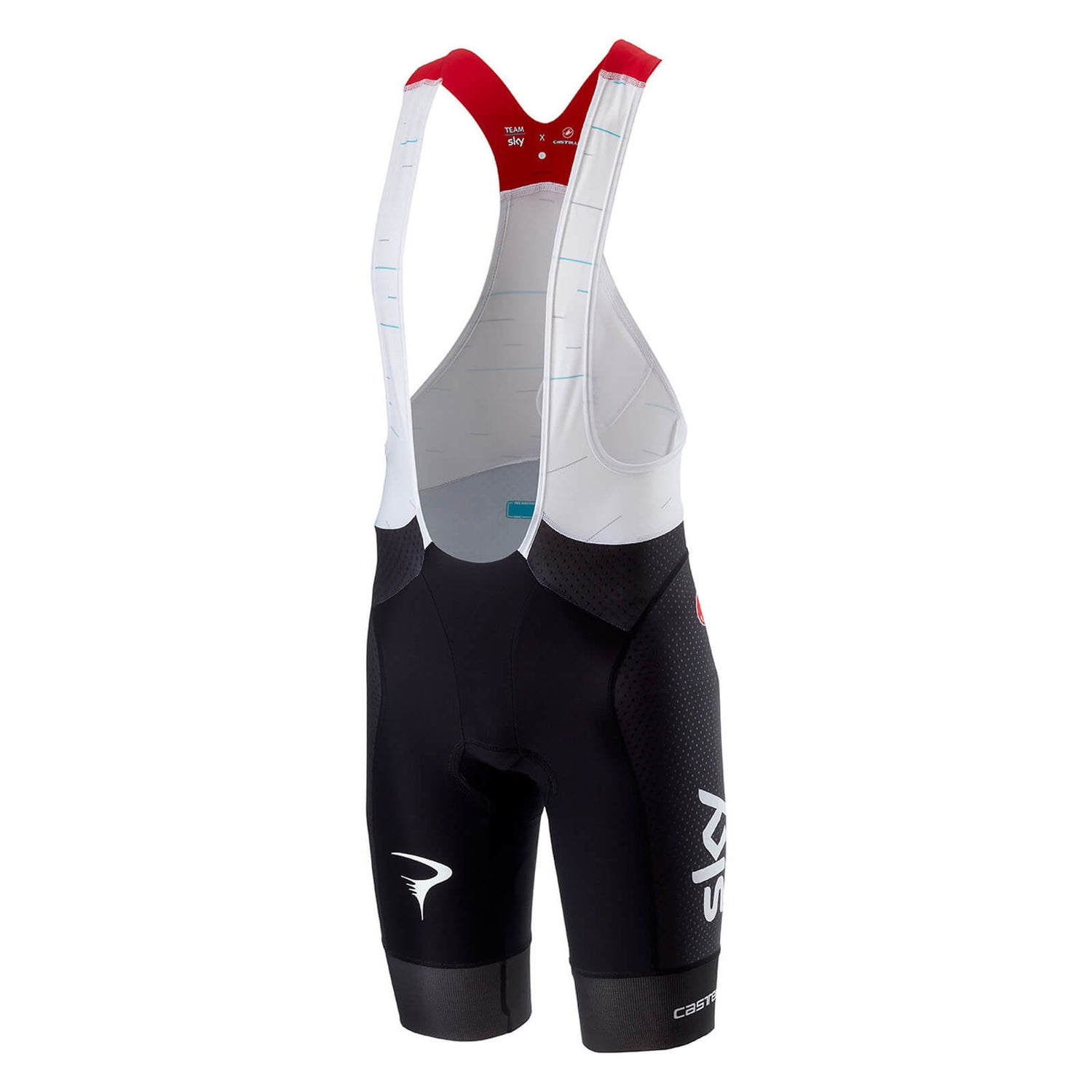 Team Sky Free Aero Race Bib Shorts Black ProBikeKit Canada