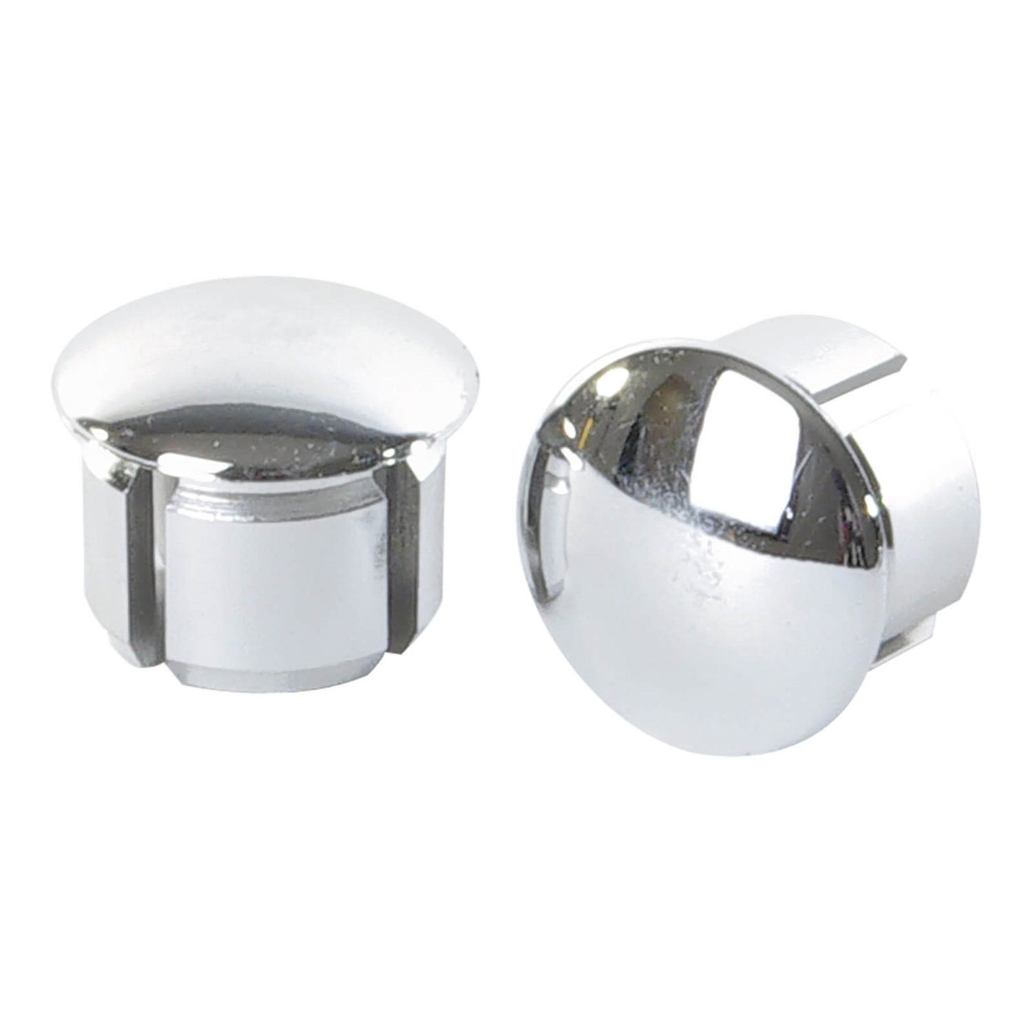 Velox Vintage Chromed End Plugs Chromed ProBikeKit