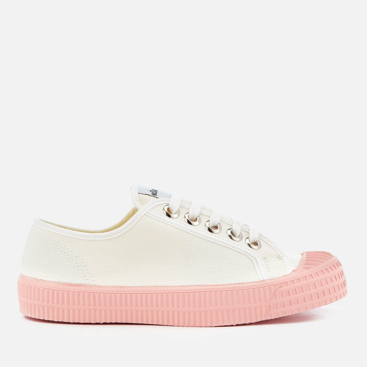 Novesta Women s Star Master Colour Sole Trainers White Pink