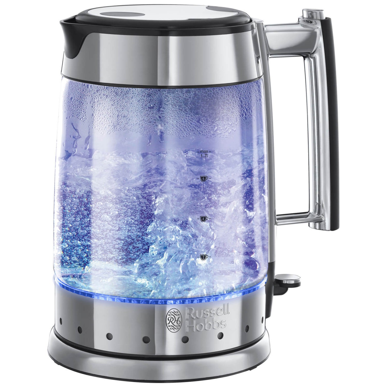 Russell Hobbs 20780 10 Glass Line 1.7L Kettle Clear