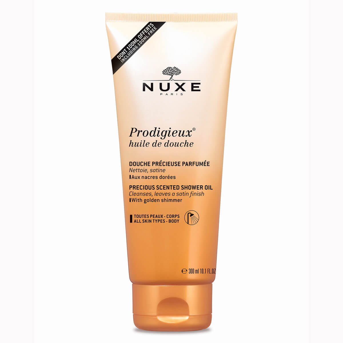 NUXE Prodigieux Shower Oil 300ml lookfantastic Singapore