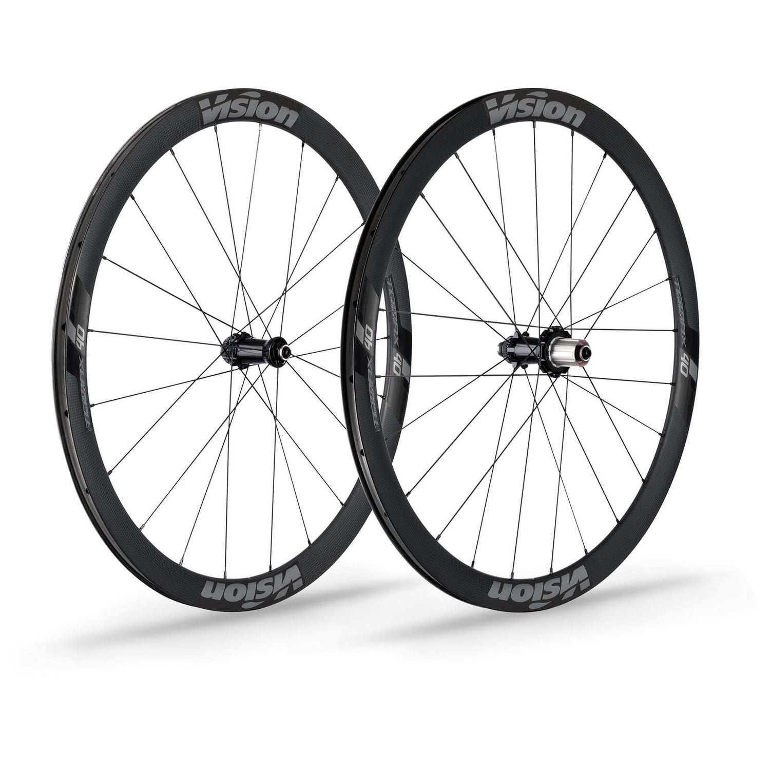Vision trimax 40 carbon clincher disc hot sale wheelset