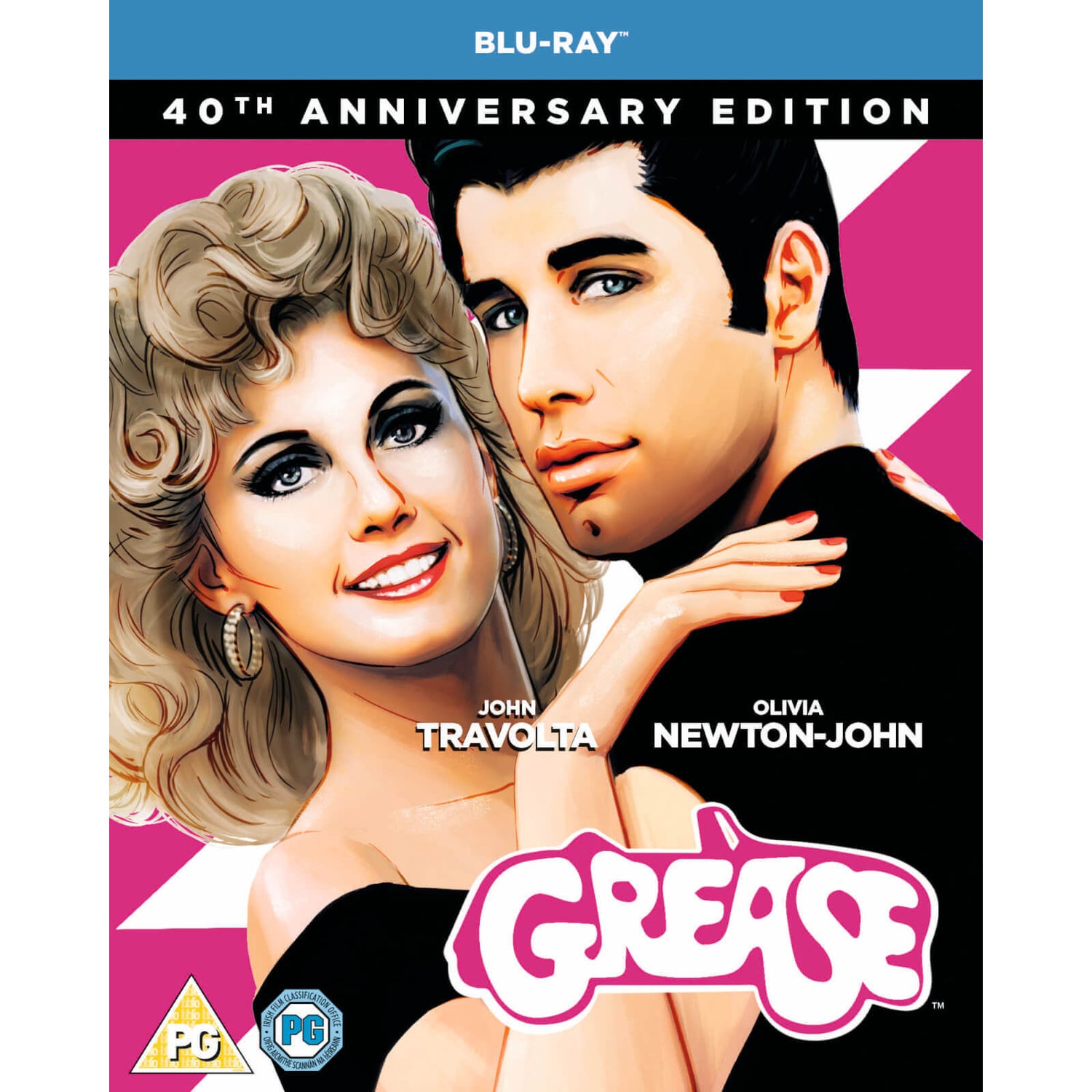 Grease 40th Anniversary Bluray Zavvi UK