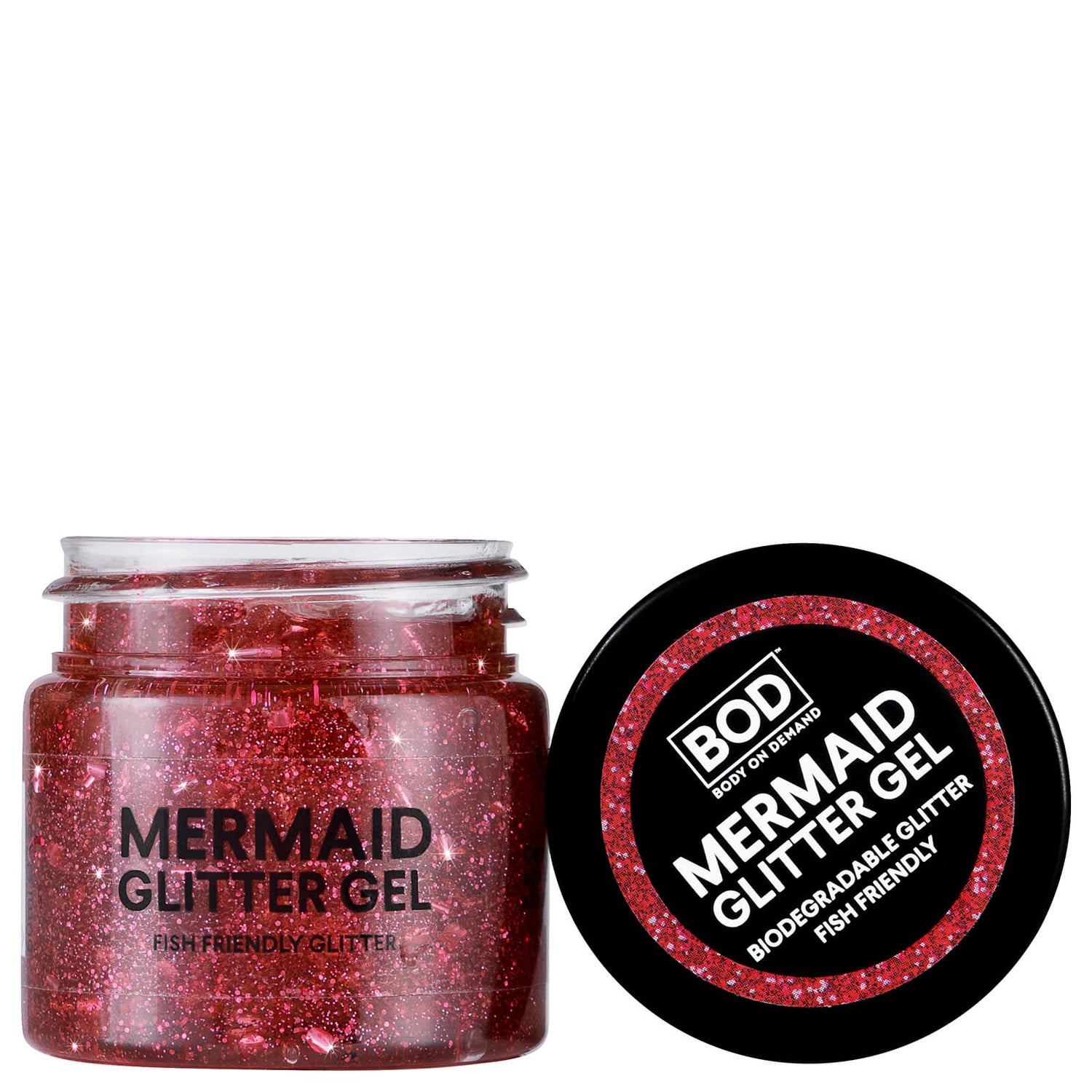 BOD Mermaid Body gel glitter corpo - rosa - Spedizione GRATIS