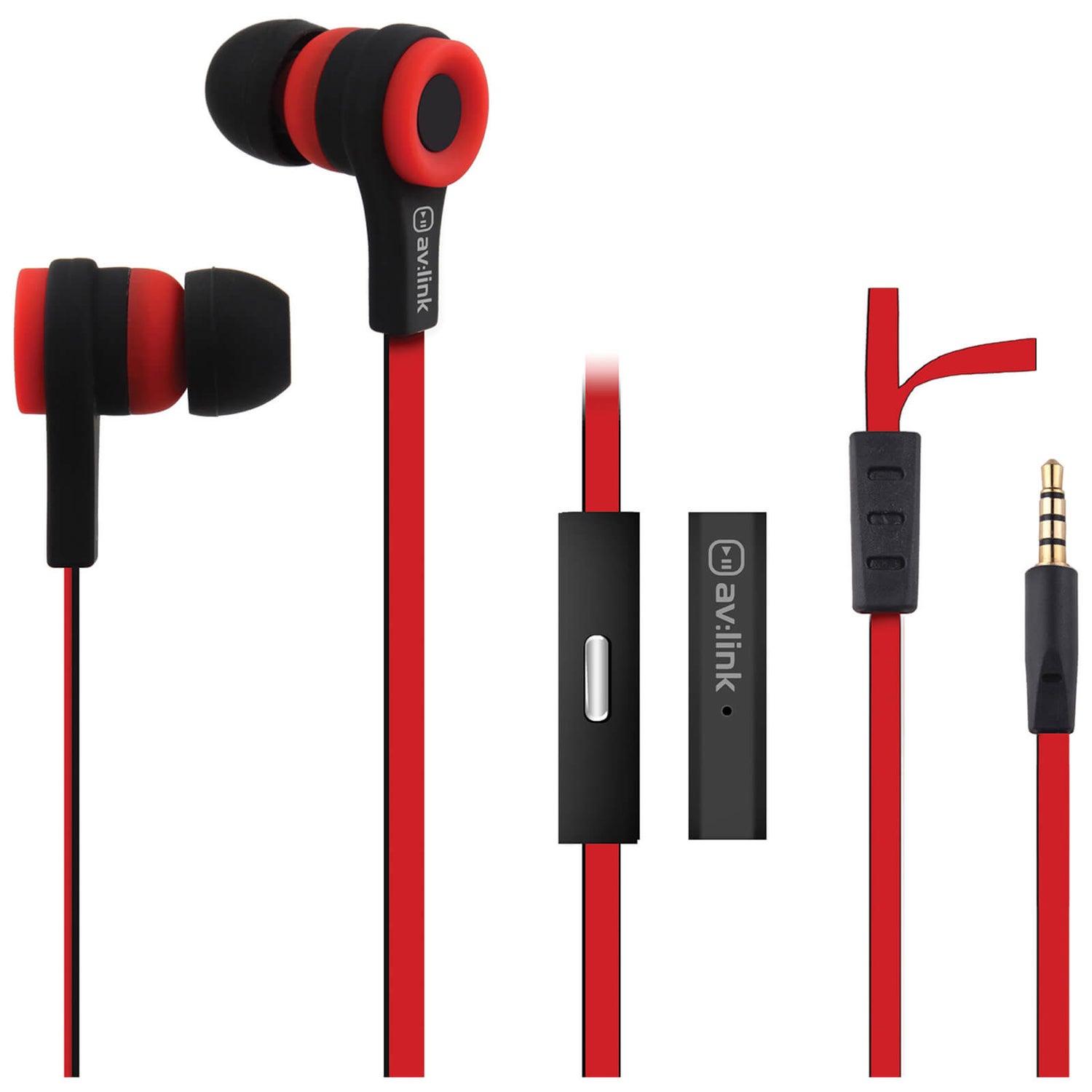 Tangle free cable earphones hot sale