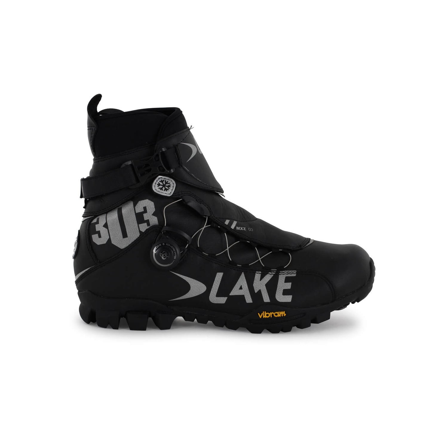 Lake MXZ303 Wide Fit Winter MTB Boots Black Online Kaufen