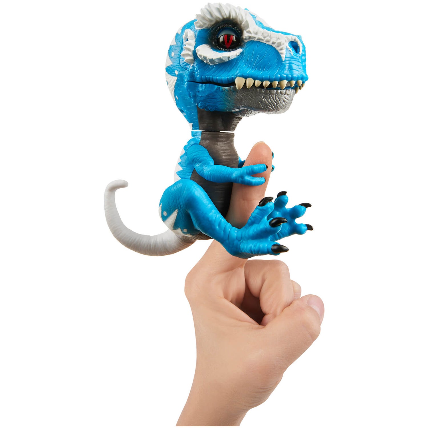 Fingerlings Bébé Dinosaure Interactif - Bleu Toys