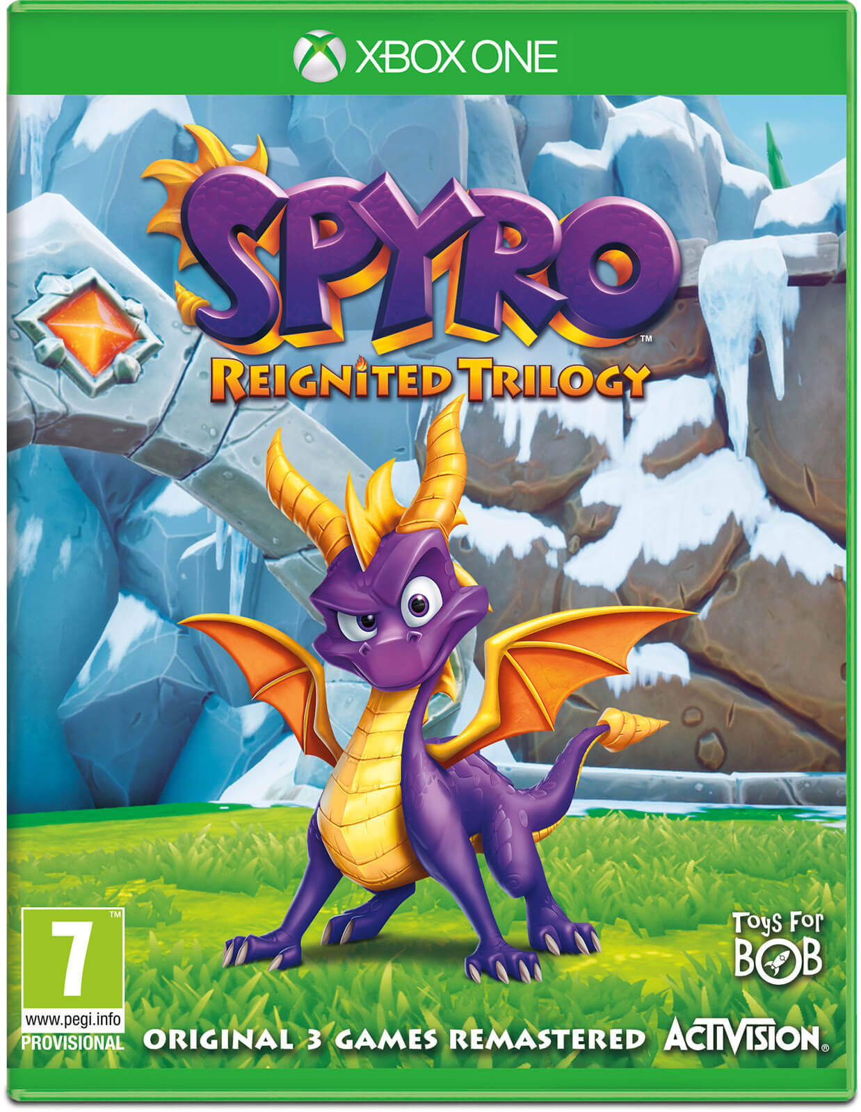 Spyro The Dragon Video Game Diamond Painting 