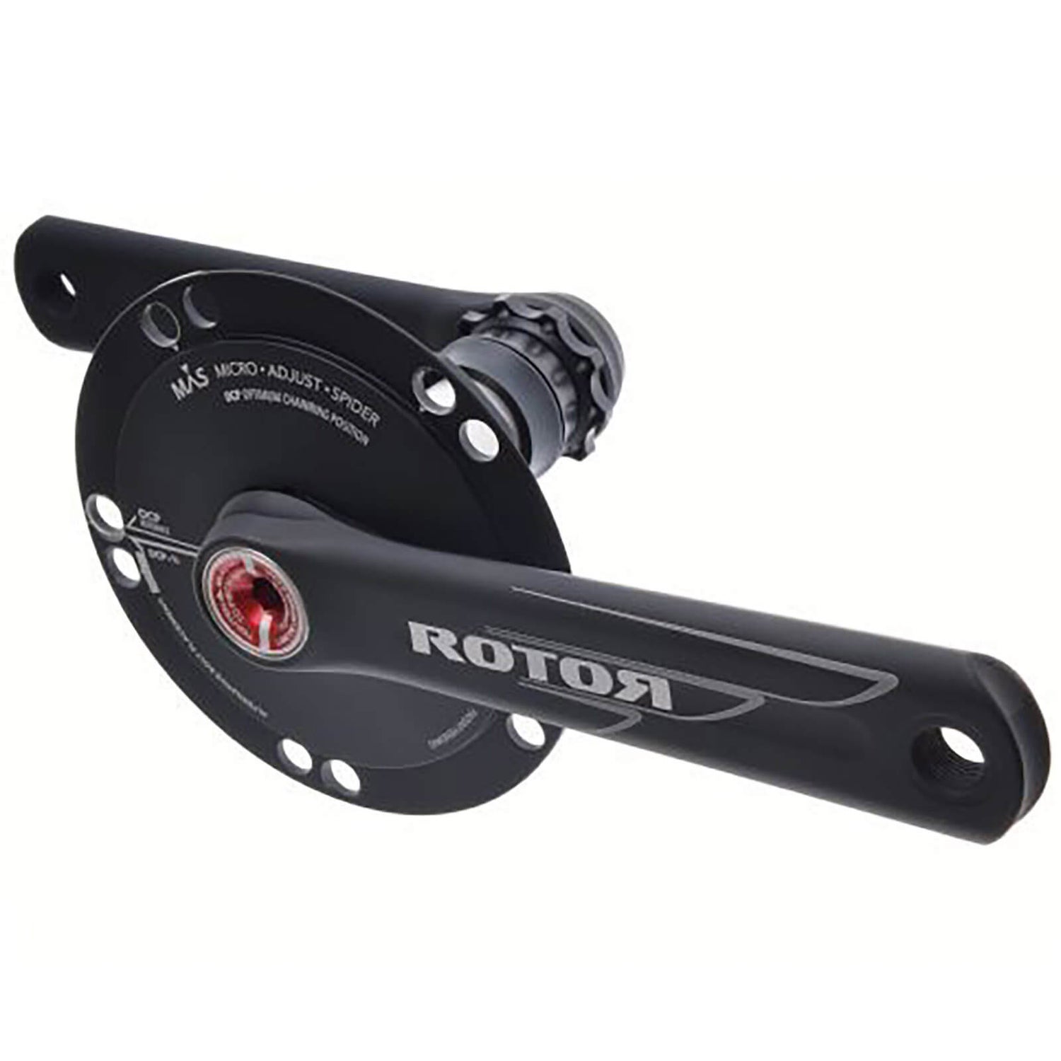 Rotor flow aero crankset top