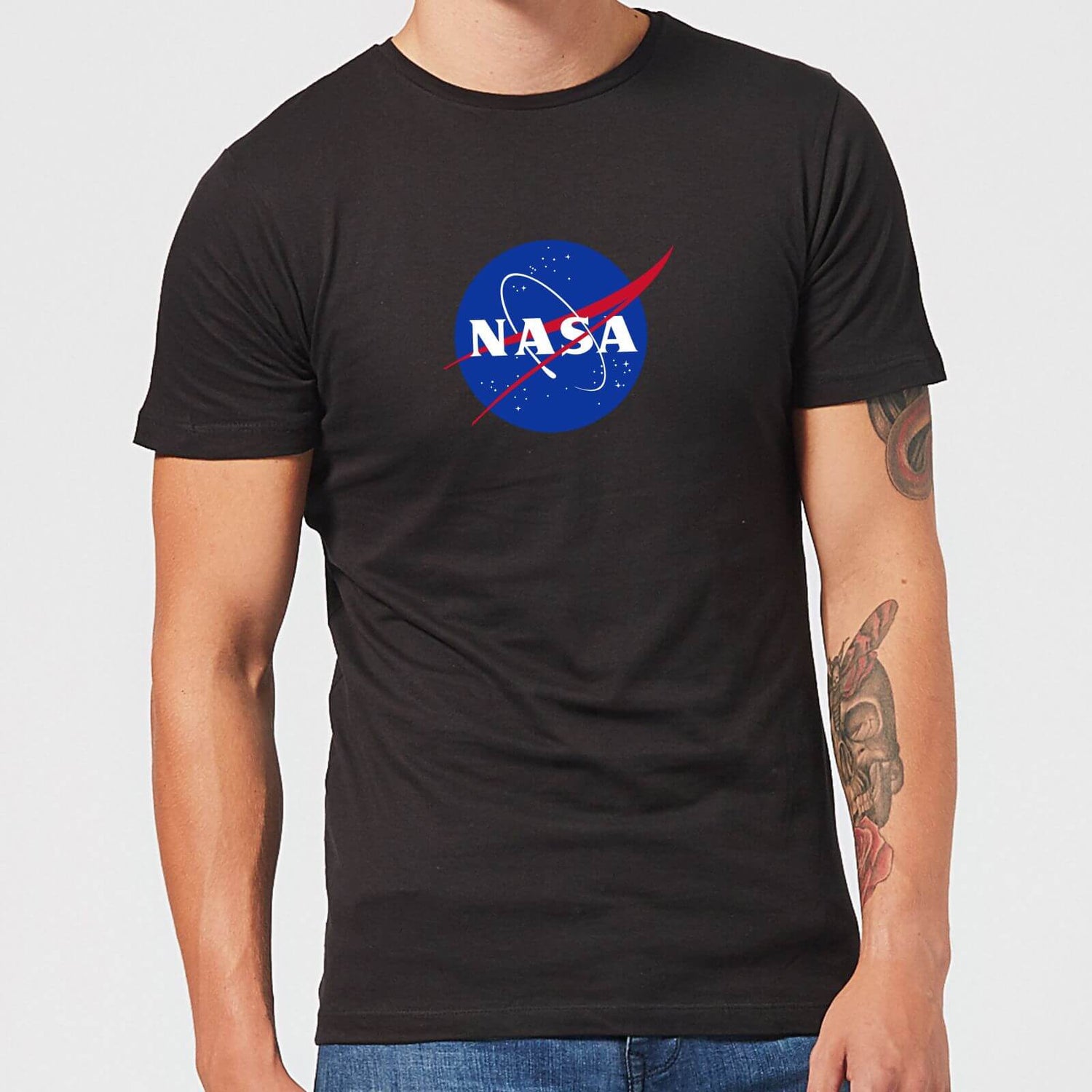 Camiseta NASA Logo - Hombre - Negro | Zavvi España