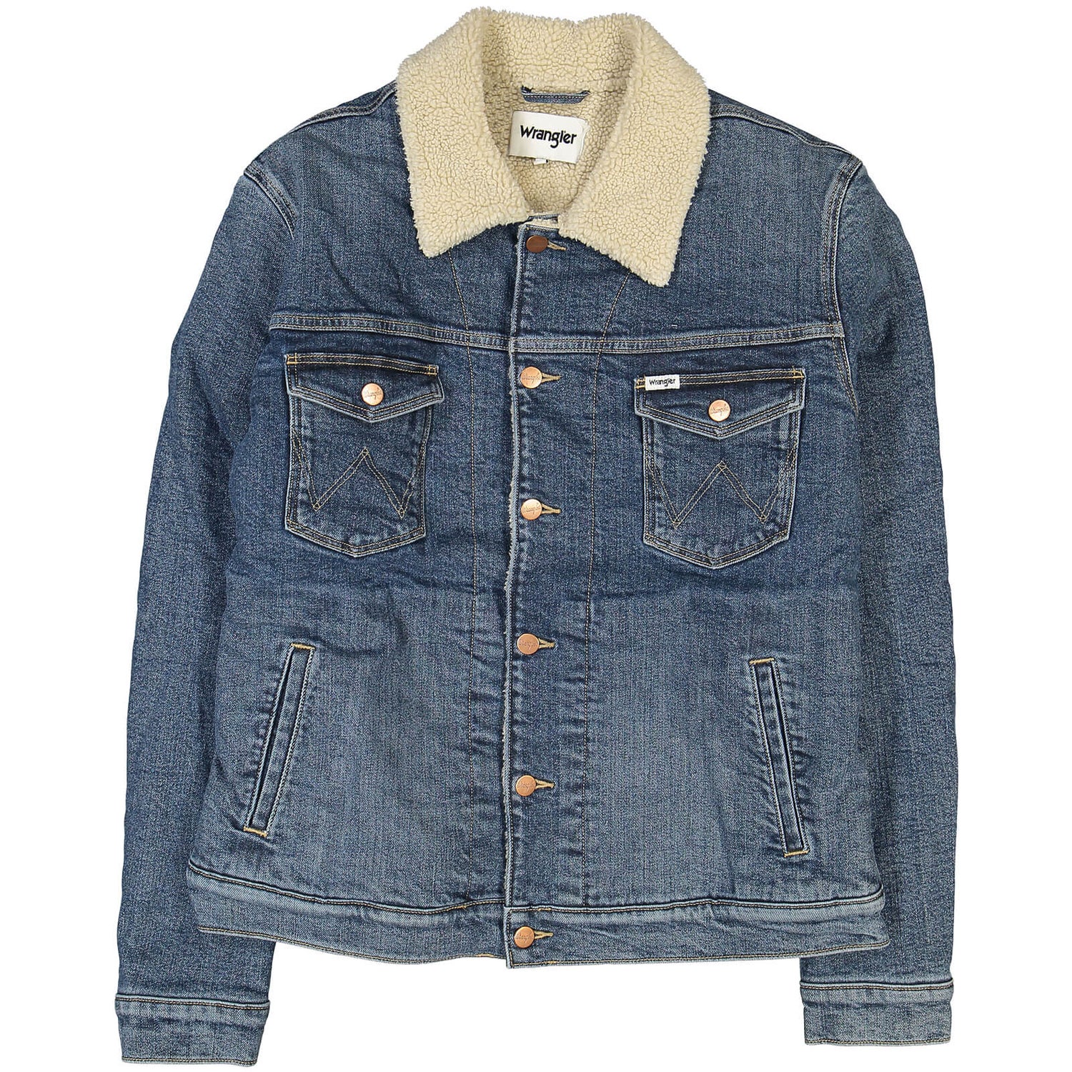 Mens wrangler sherpa best sale jacket