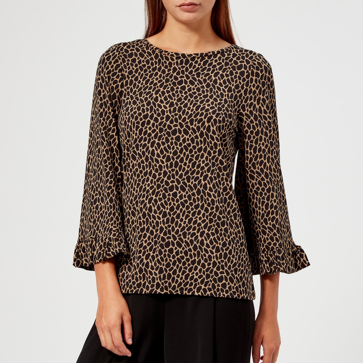 Michael kors cheap flutter sleeve top