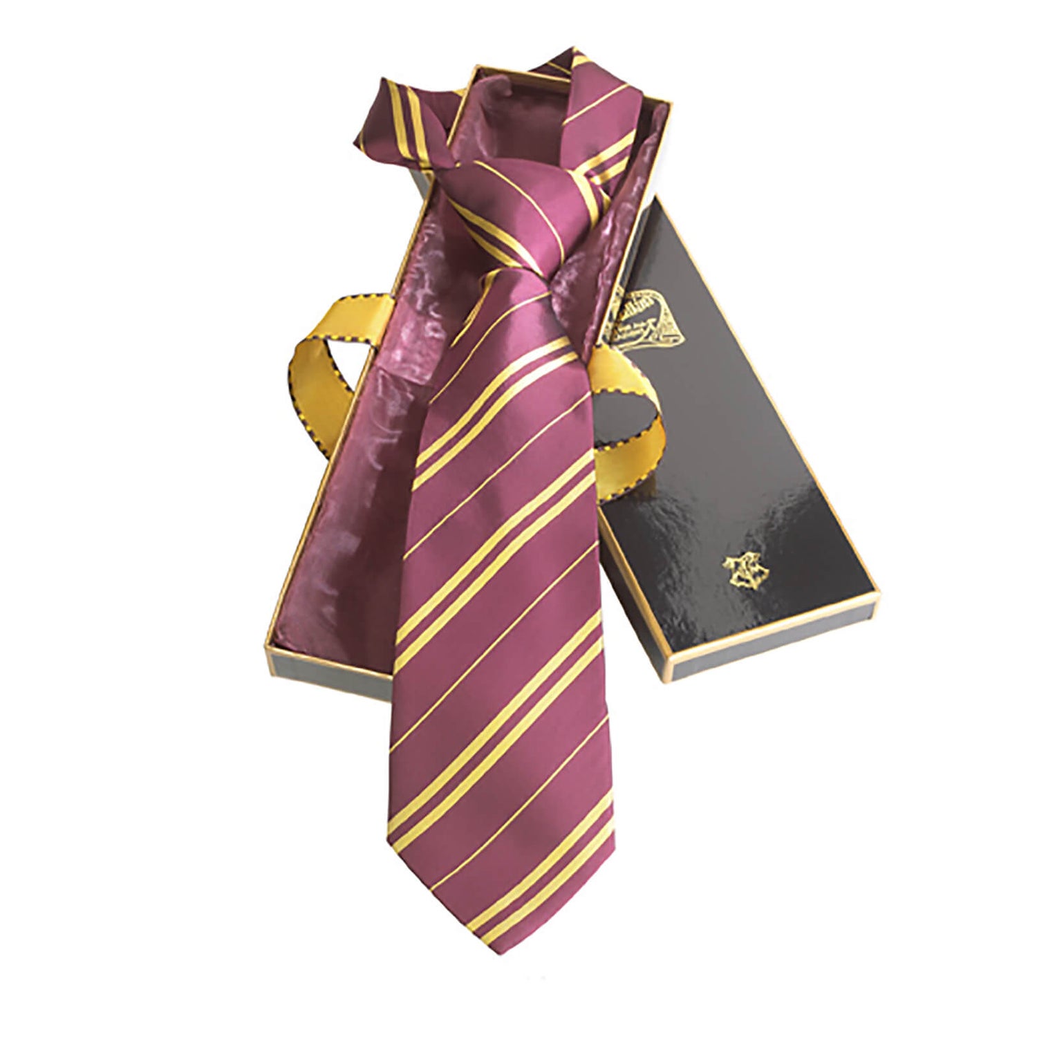 Cravatta di Grifondoro da Harry Potter, 100% seta, con scatola di Madama  McClan Merchandise