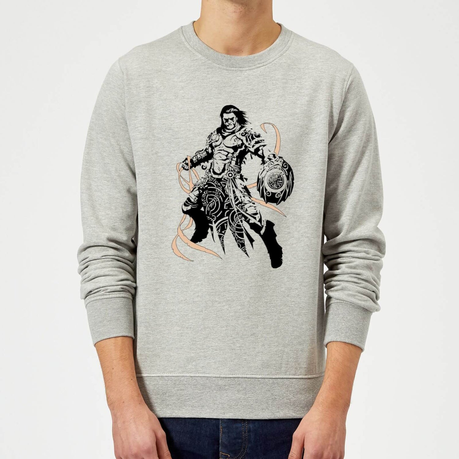 Magic The Gathering Gideon Character Art Sweatshirt Grey Clothing Zavvi Ireland