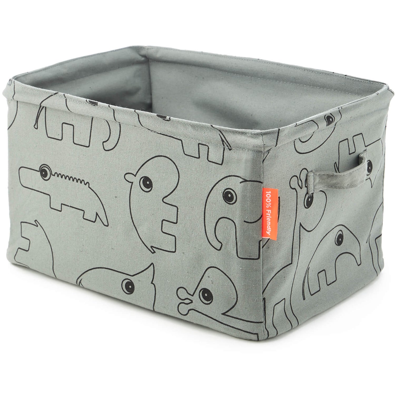 Done by Deer Doublesided Soft Storage - Grey