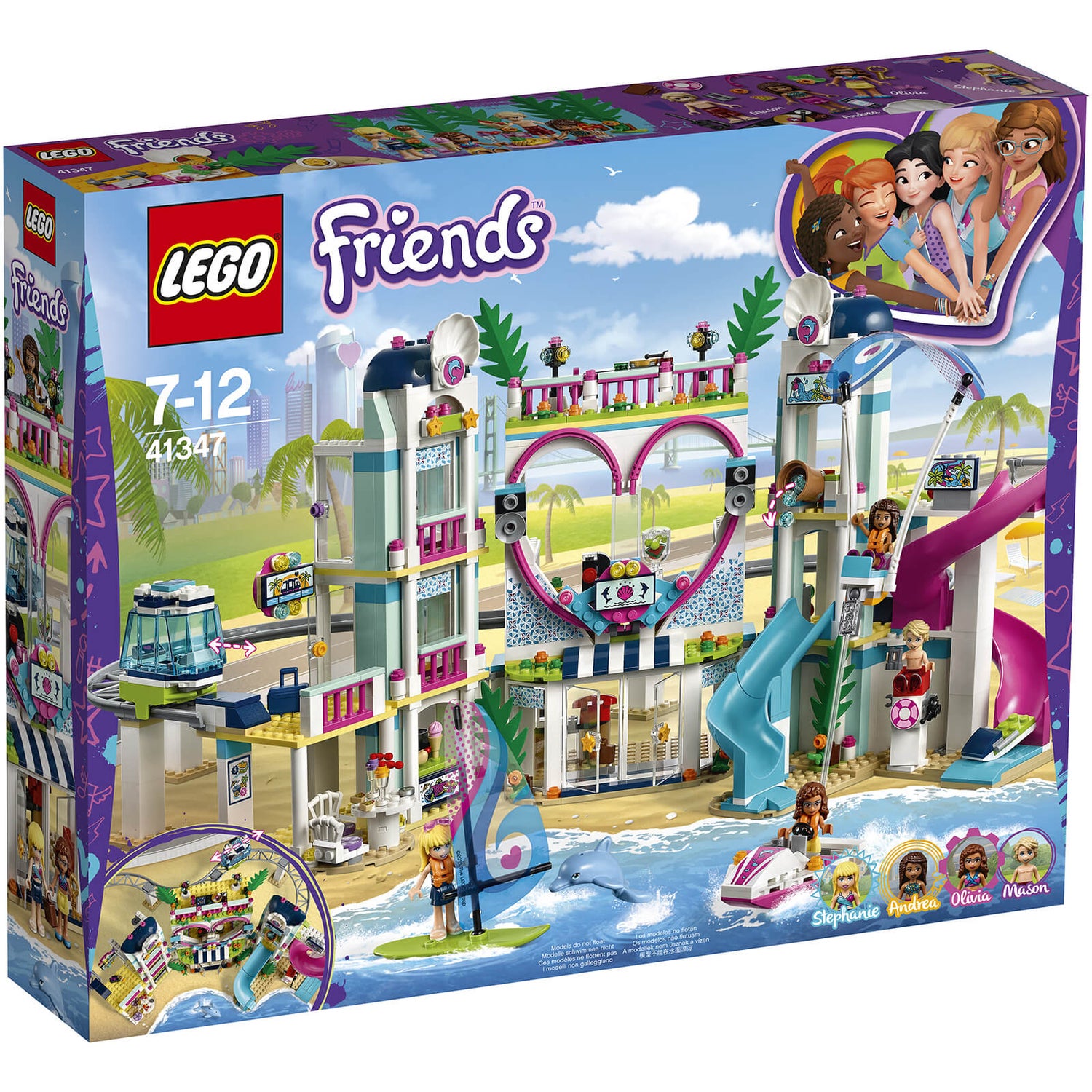 krysantemum Forkorte enestående LEGO Friends: Heartlake City Resort (41347) Toys - Zavvi US