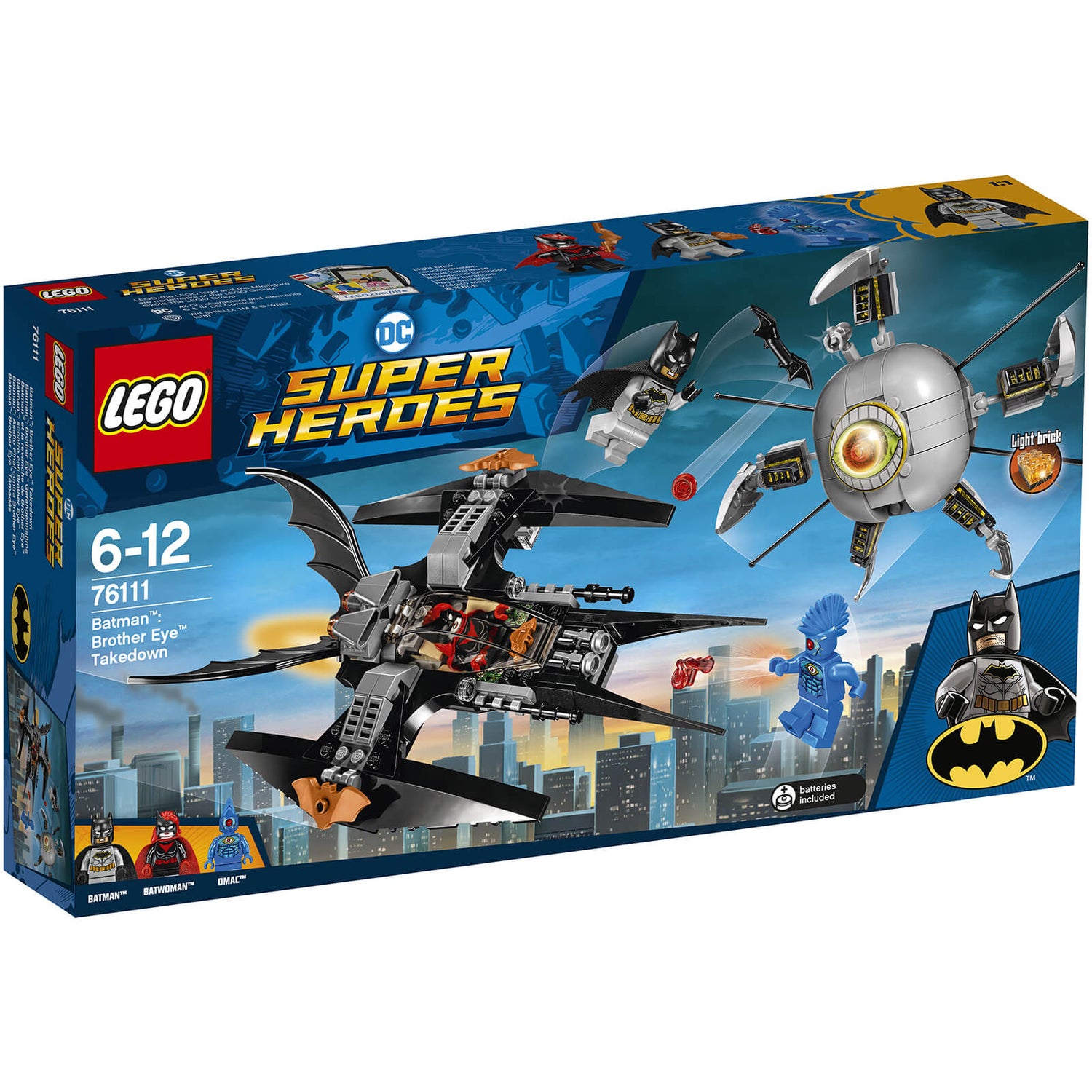 LEGO Super Heroes Batman: Brother Eye Takedown (76111) Toys Zavvi UK