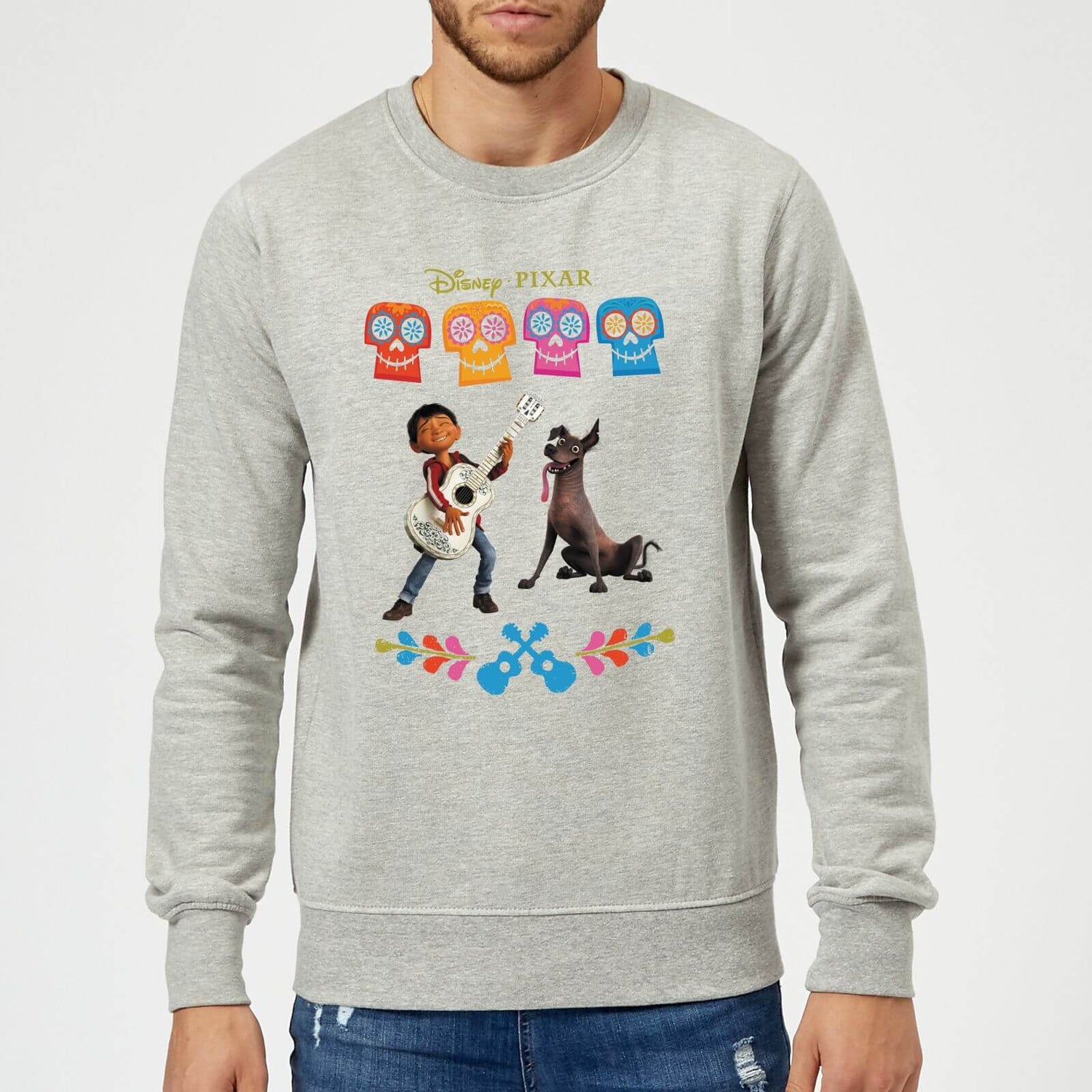 Coco Miguel Logo Sweatshirt Grey Clothing Zavvi UK
