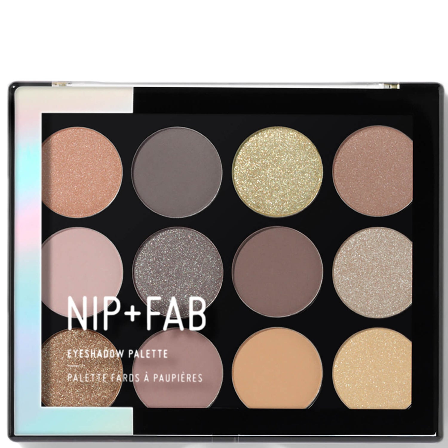 NIP+FAB Make Up Eye Shadow Palette - Gentle Glam 12g