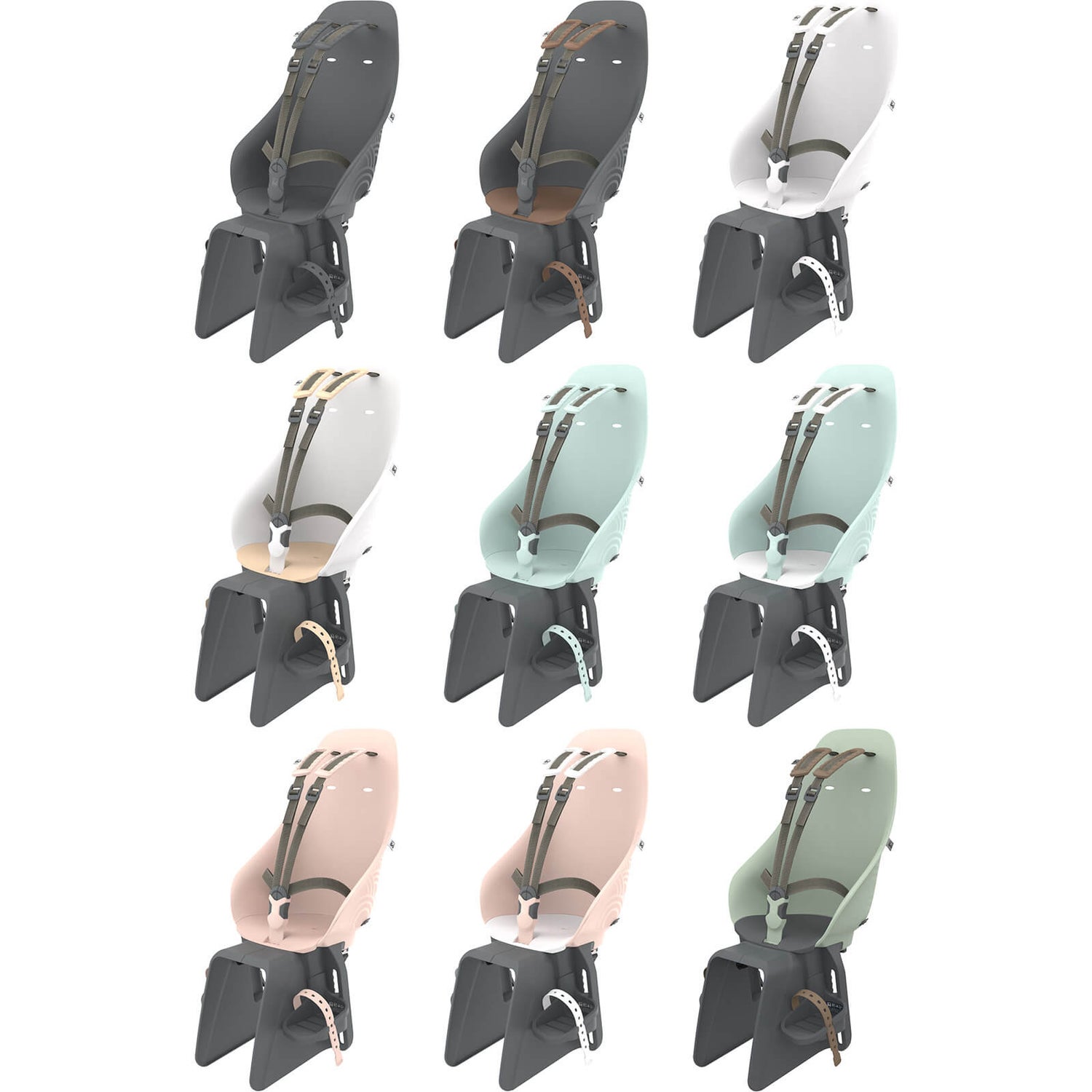 Urban iki rear best sale seat with rack mount
