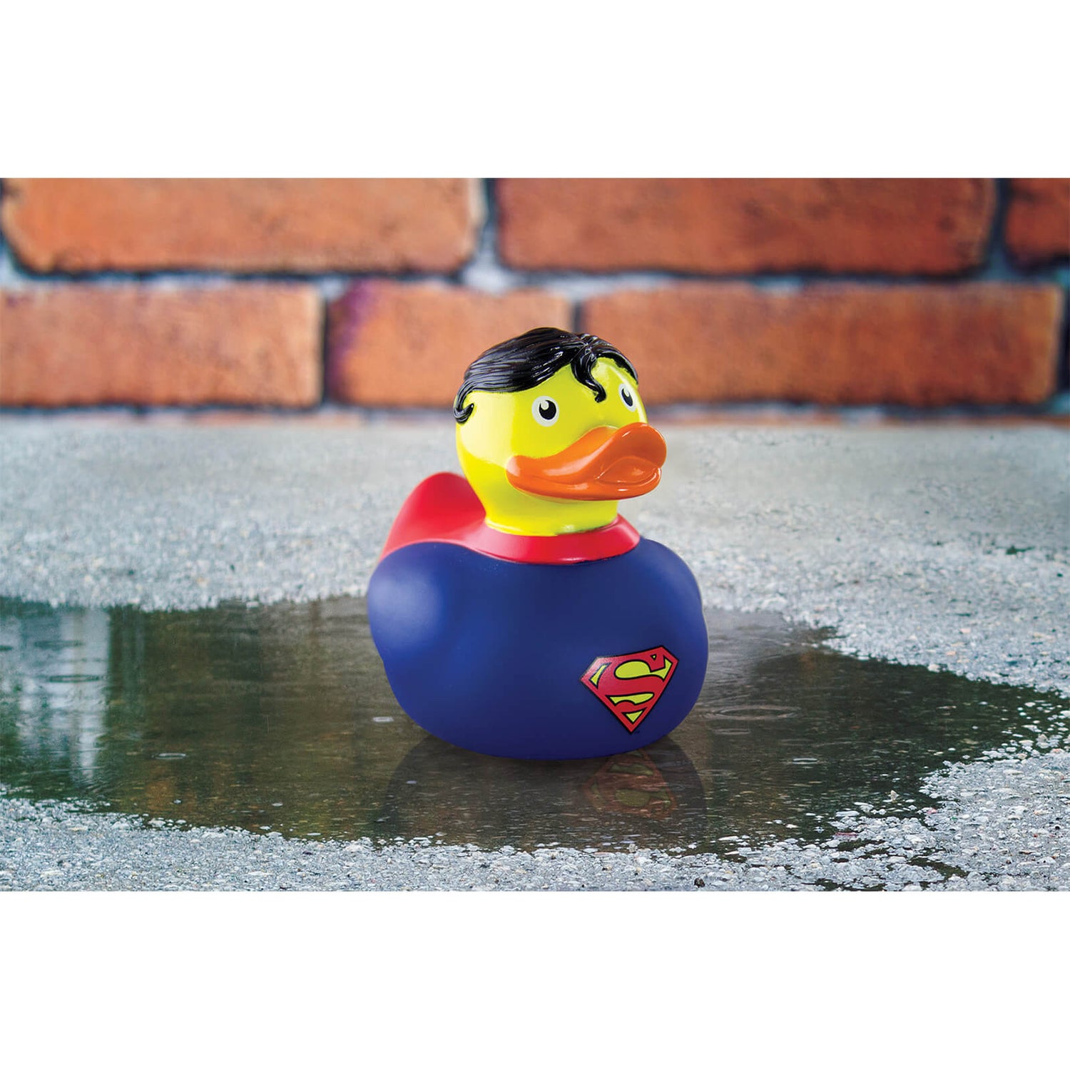 Superman rubber duck top