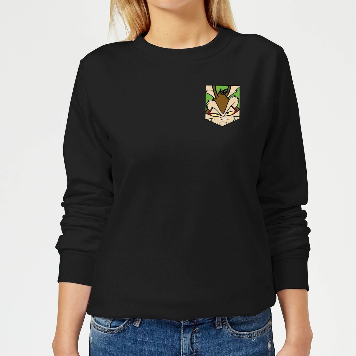 Womens sweatshirt with pockets cheap
