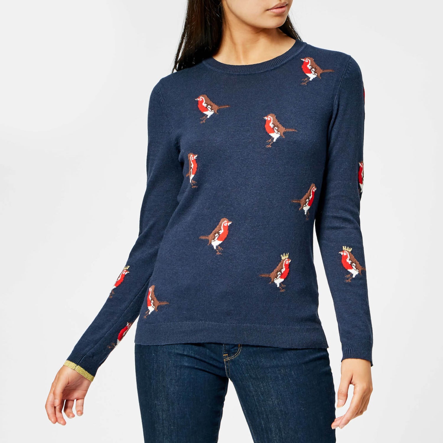 Women's robin christmas jumper online